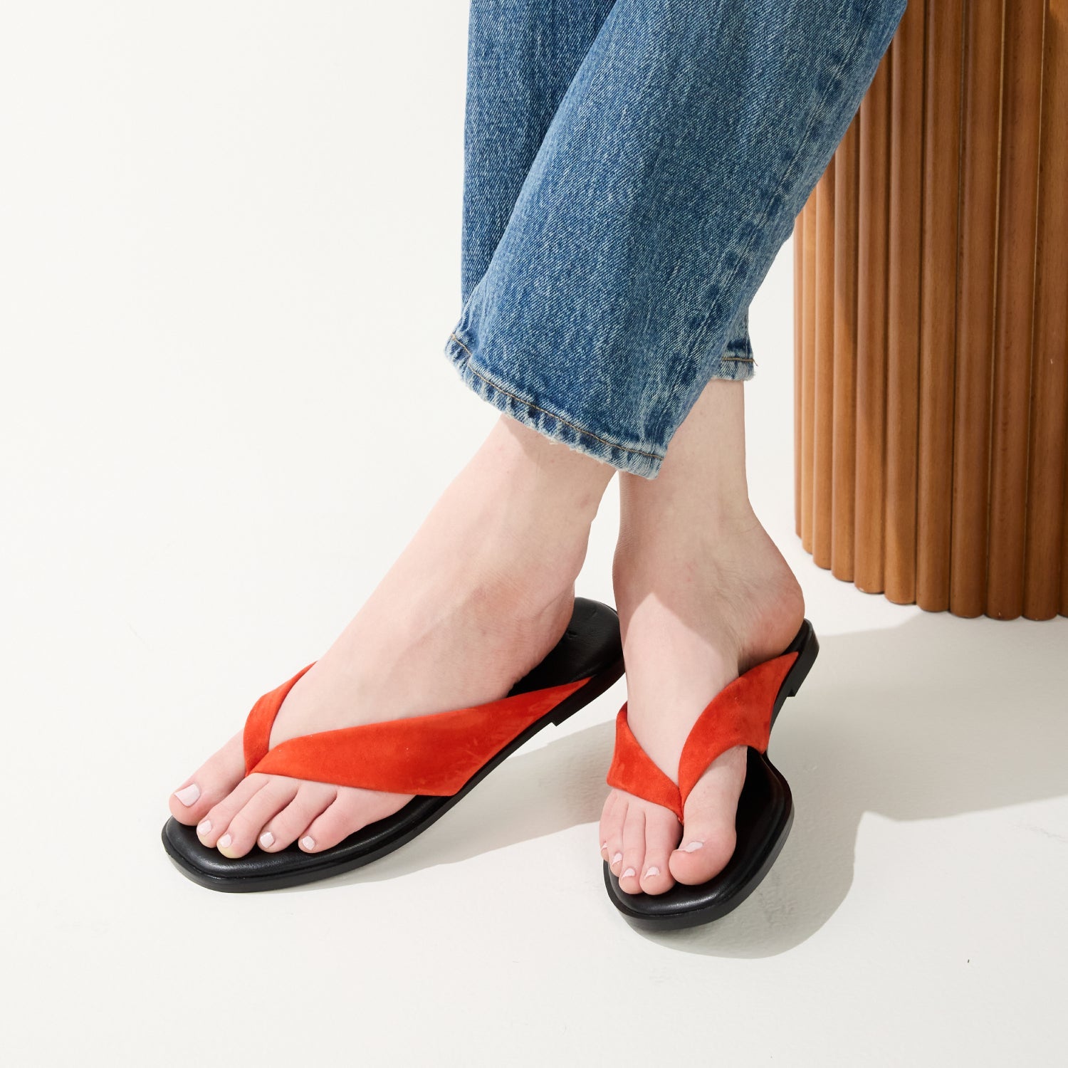 GISELLE IN RED SUEDE - Yosi Samra  -