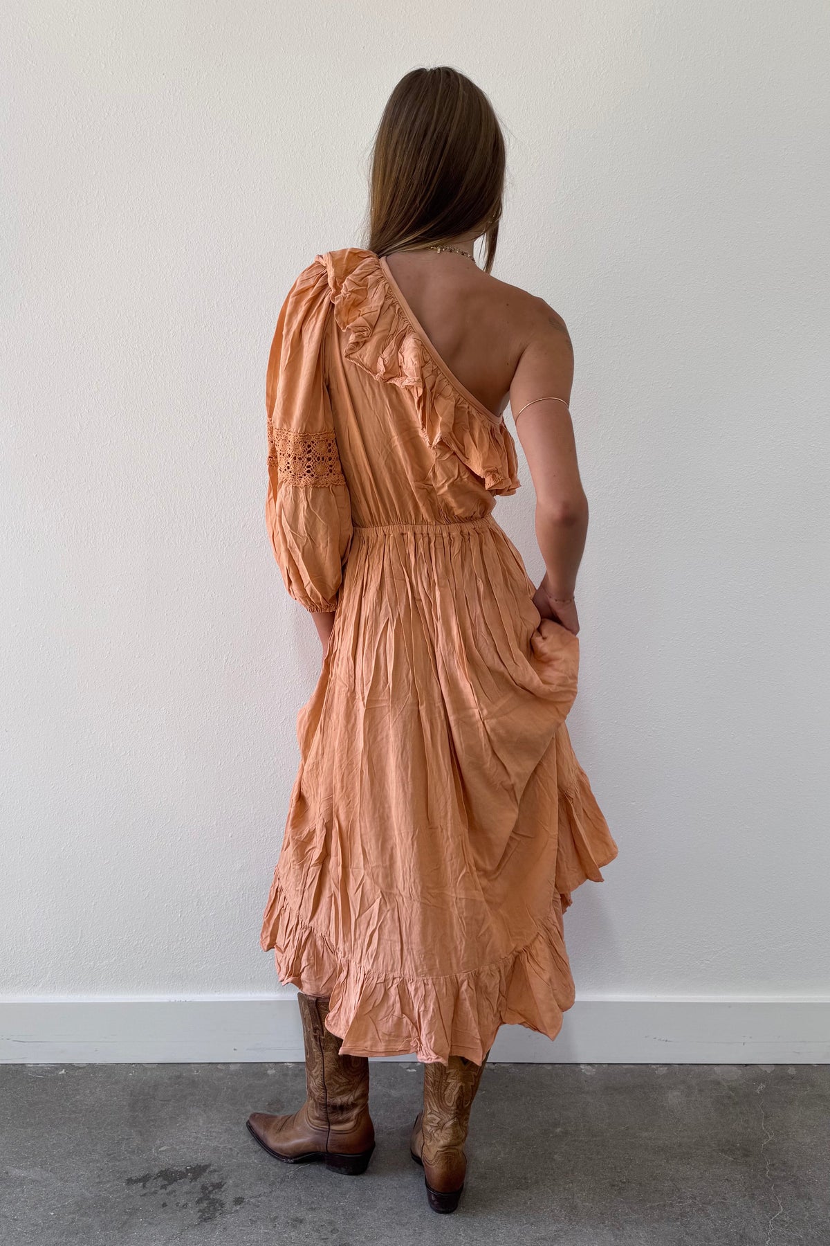 Gray Maxi Dress