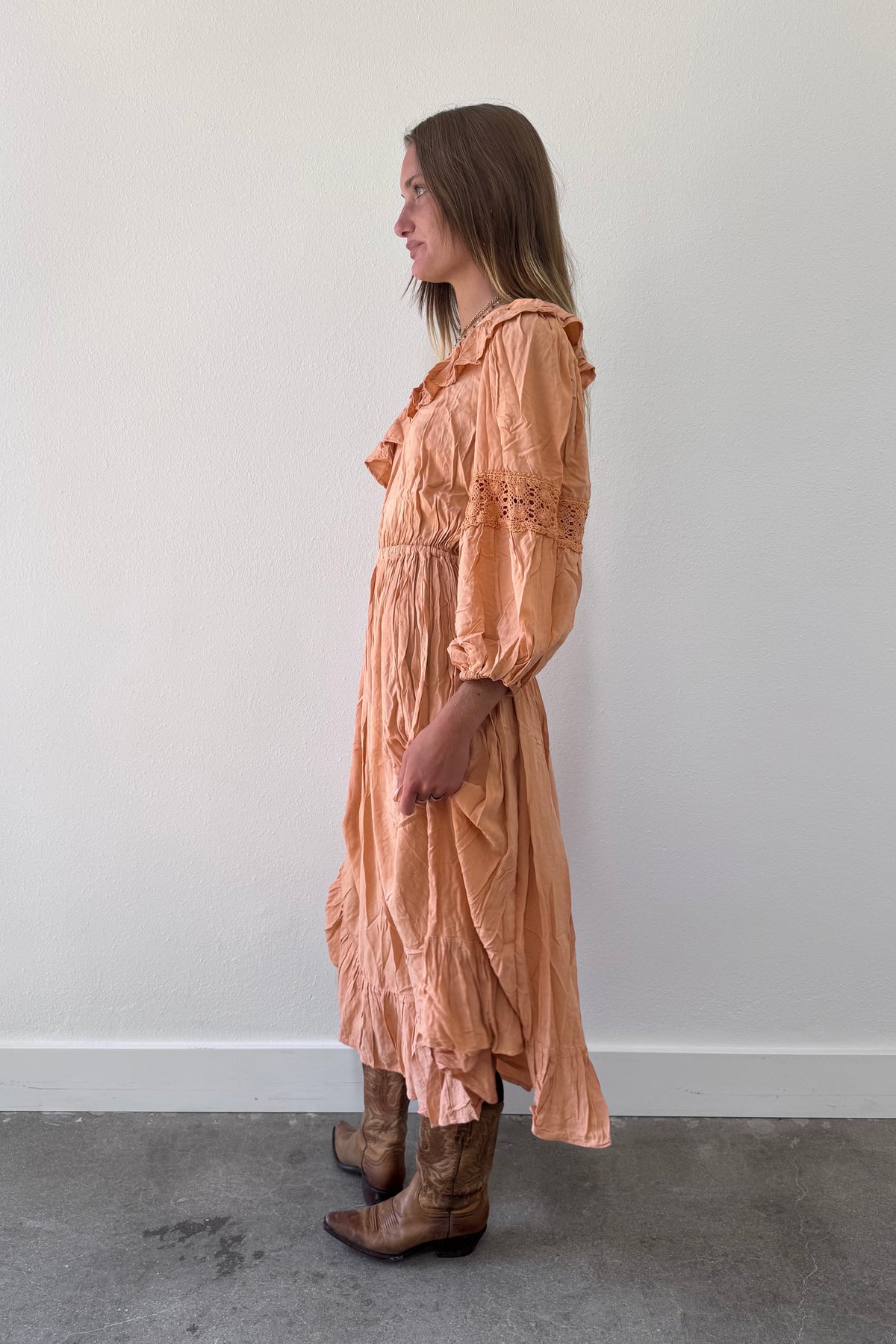 Gray Maxi Dress