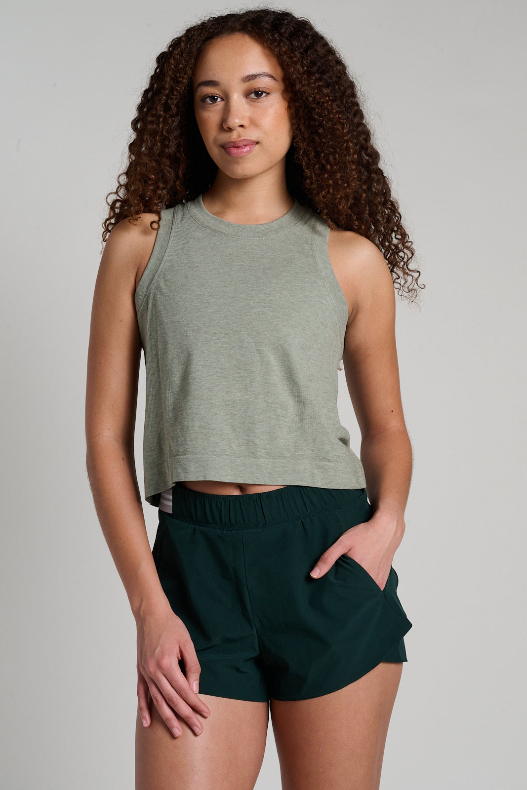 Here Today Crop Tank | LNDR