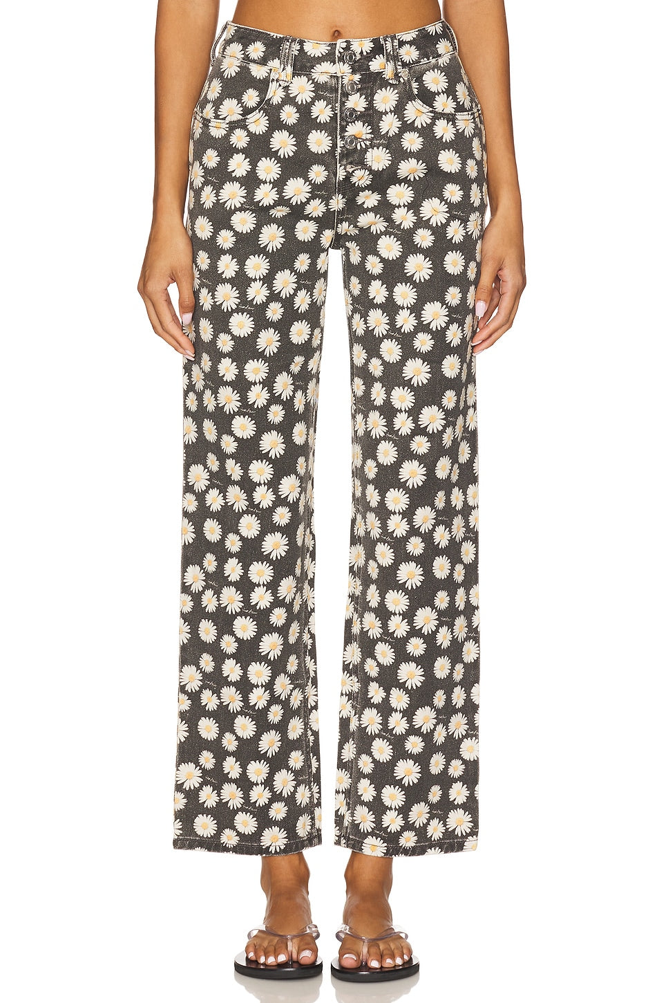 House Of Sunny Daisy Jessie Denim In Multi