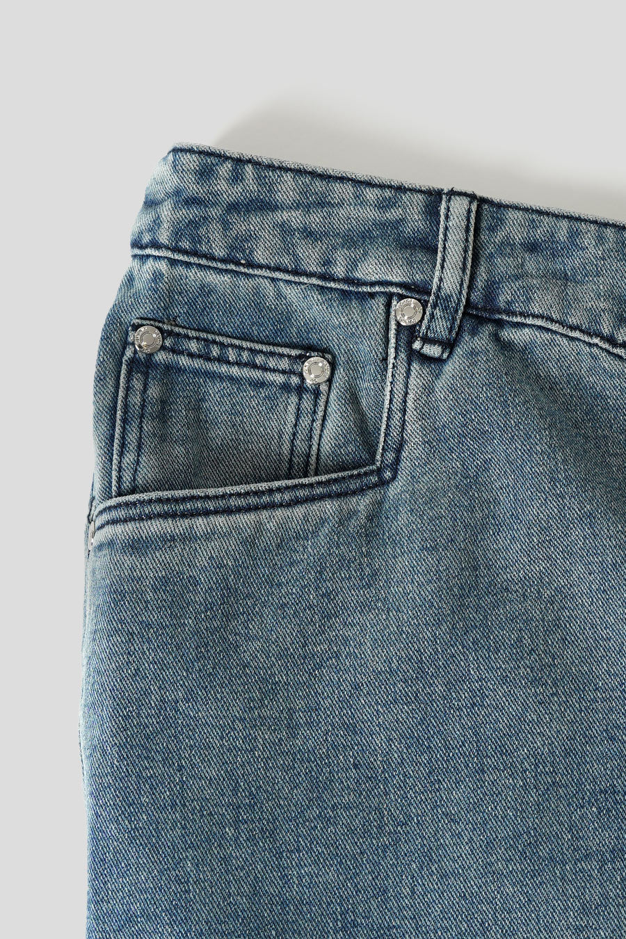 The Cascade Denim Skirt