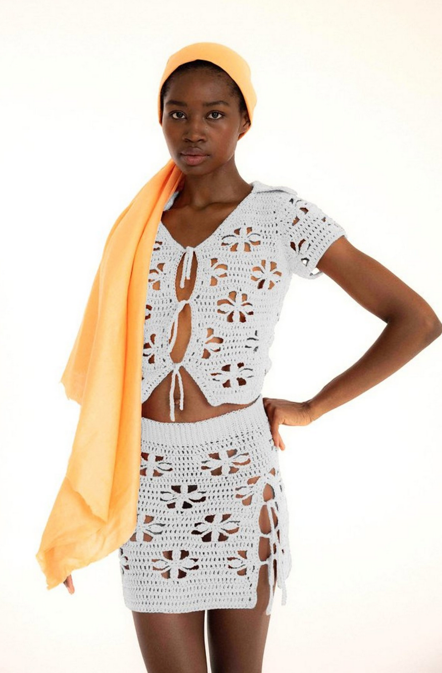 Harmony Crochet Top | Ivory