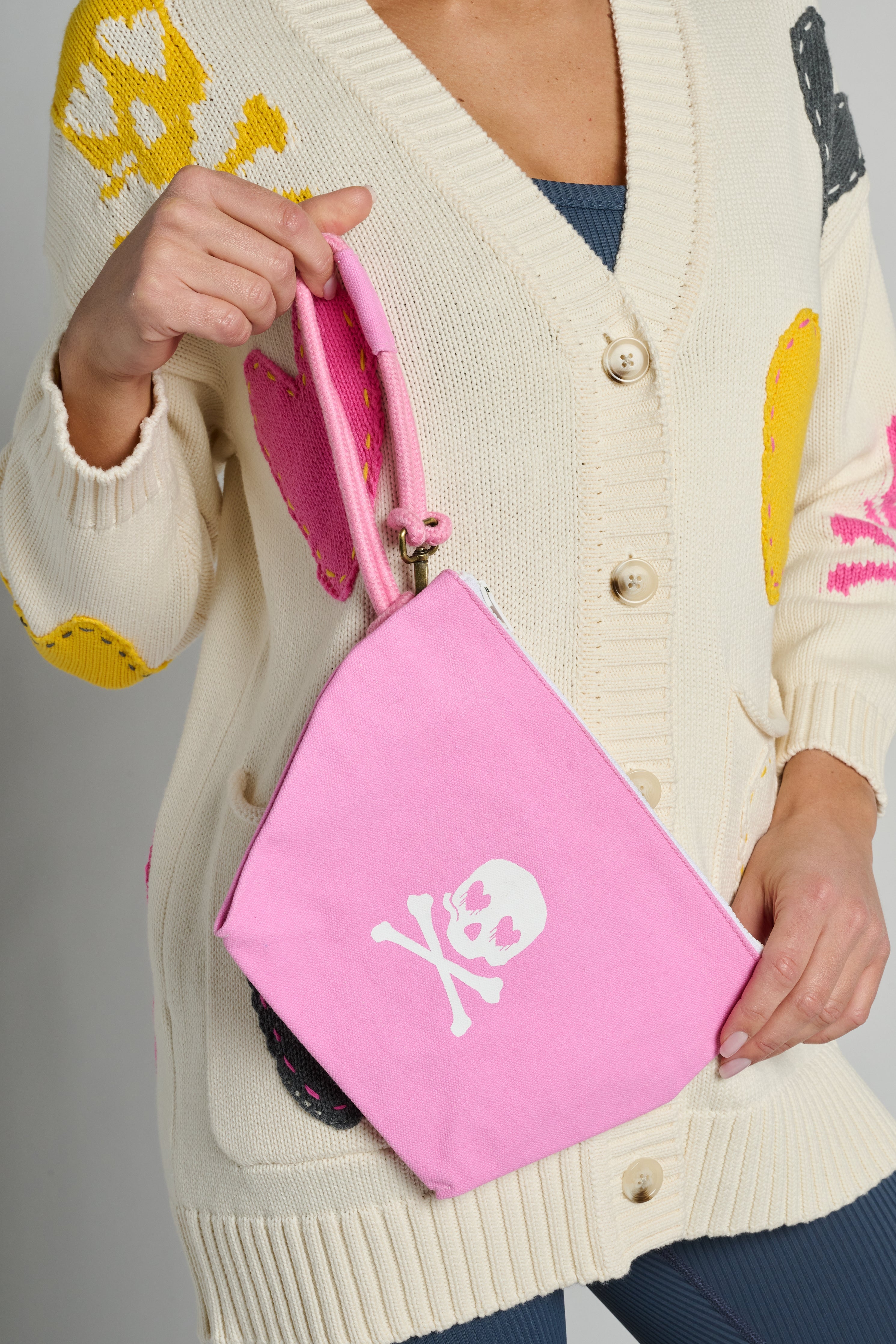 Heart and Skull Wristlet | Kerri Rosenthal