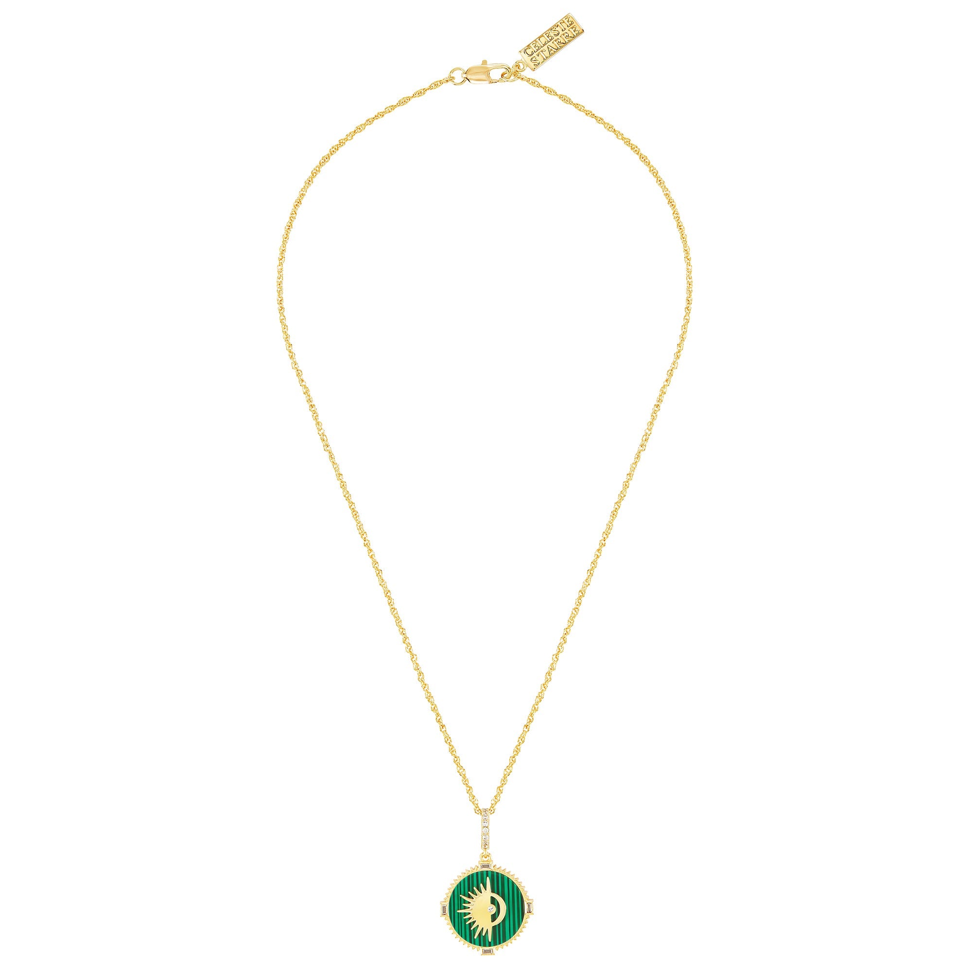 I Am Healthy Necklace (malachite)
