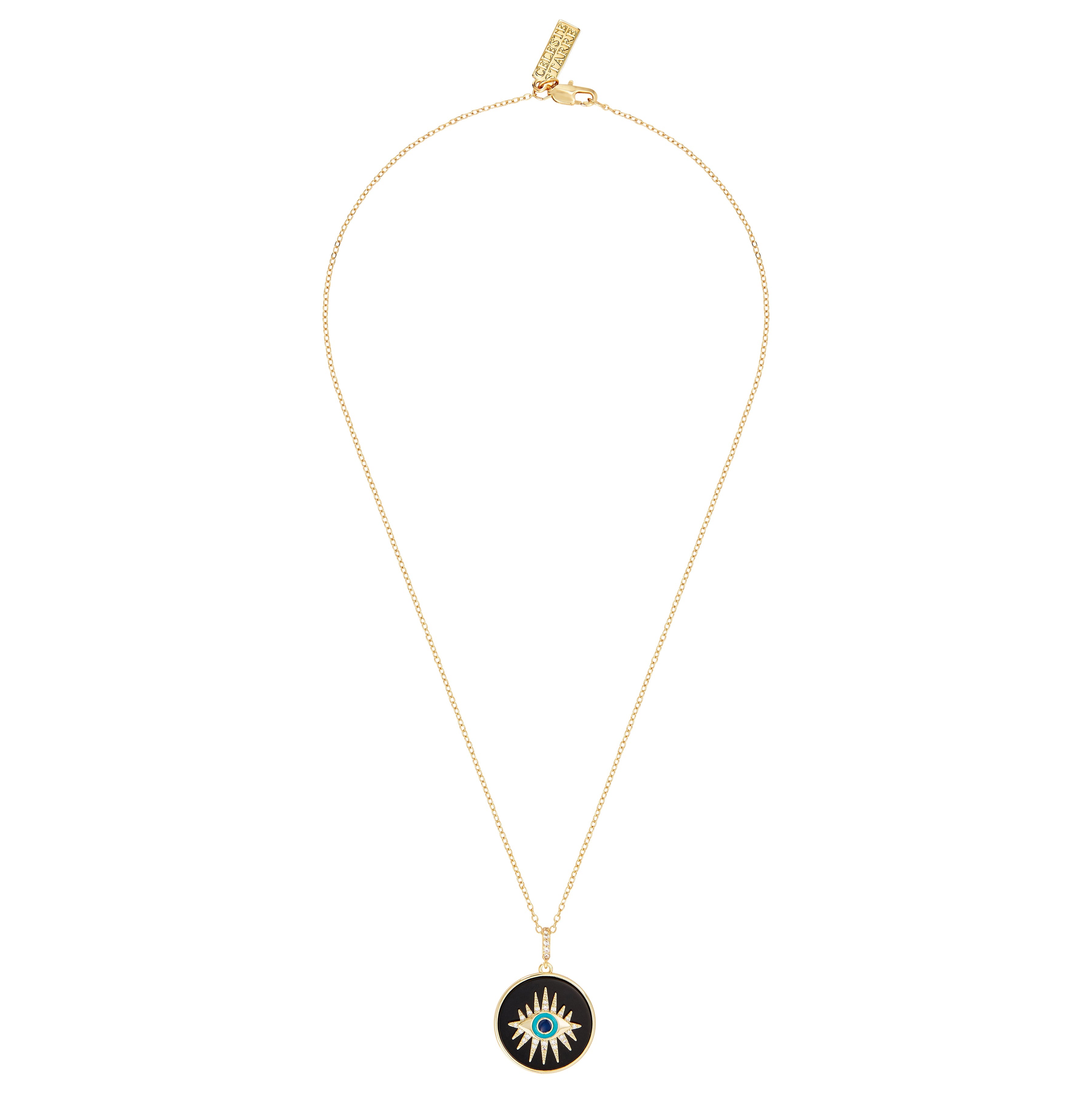 I Am Protected Necklace - Mykonos Edition (black onyx)