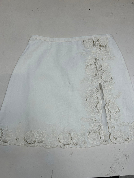 Margaret Skirt | Ivory