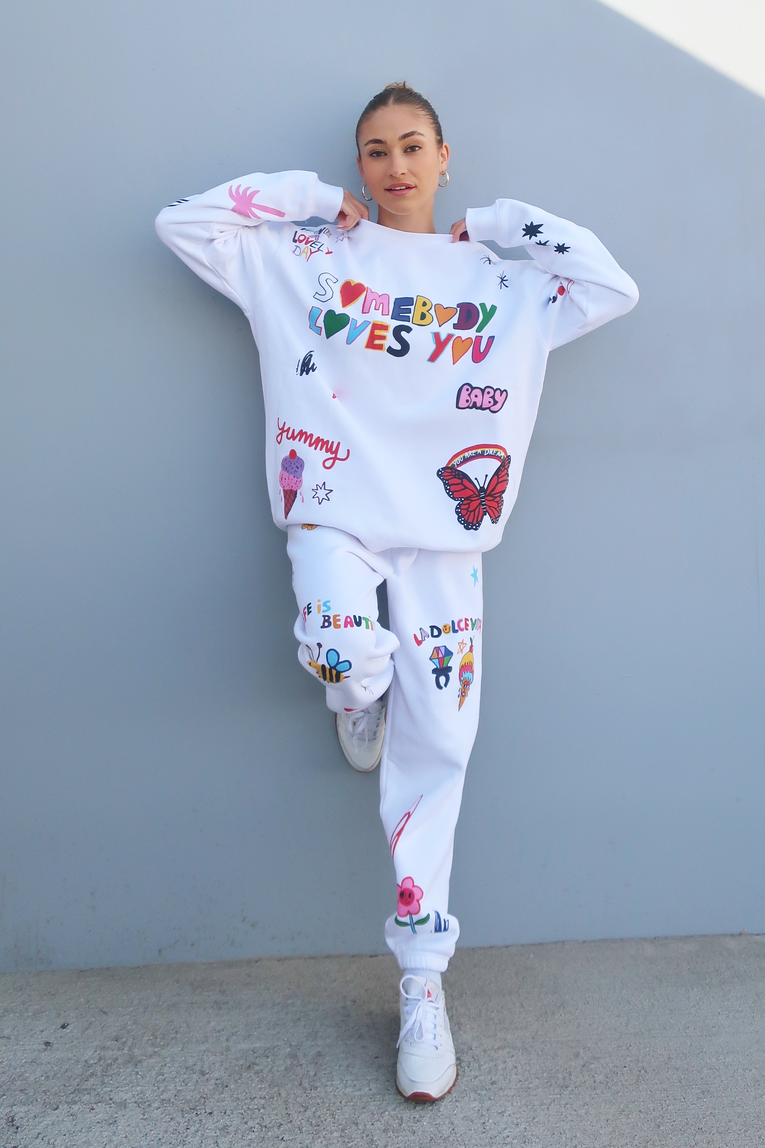 Mayfair x @iscreamcolour Somebody Loves You Crewneck
