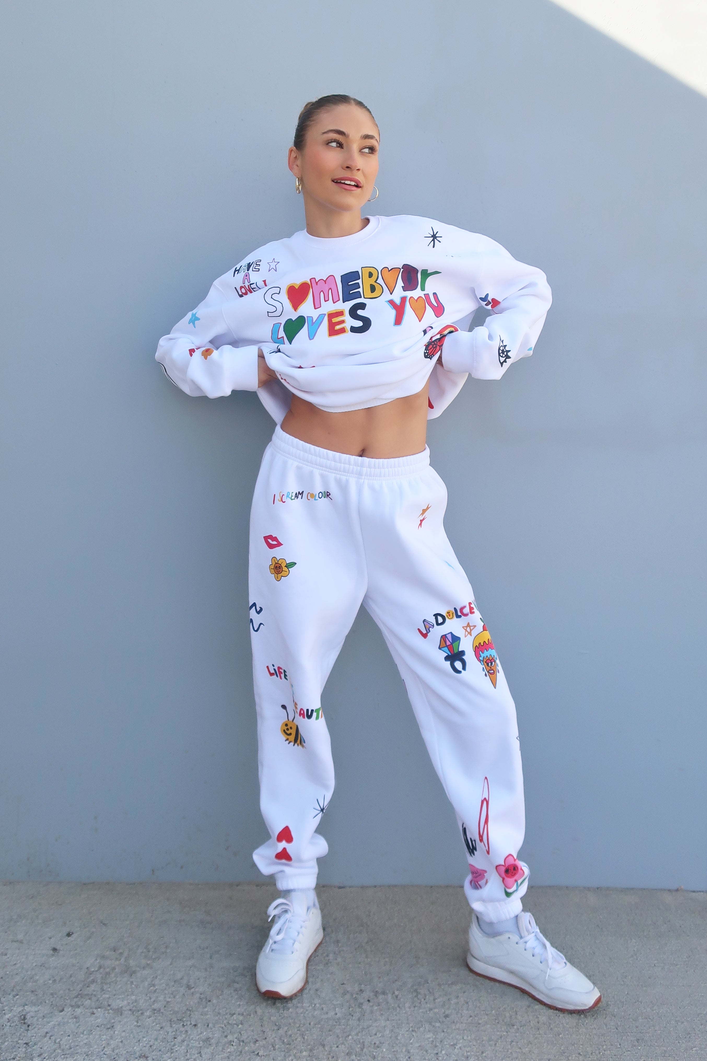 Mayfair x @iscreamcolour Somebody Loves You Crewneck