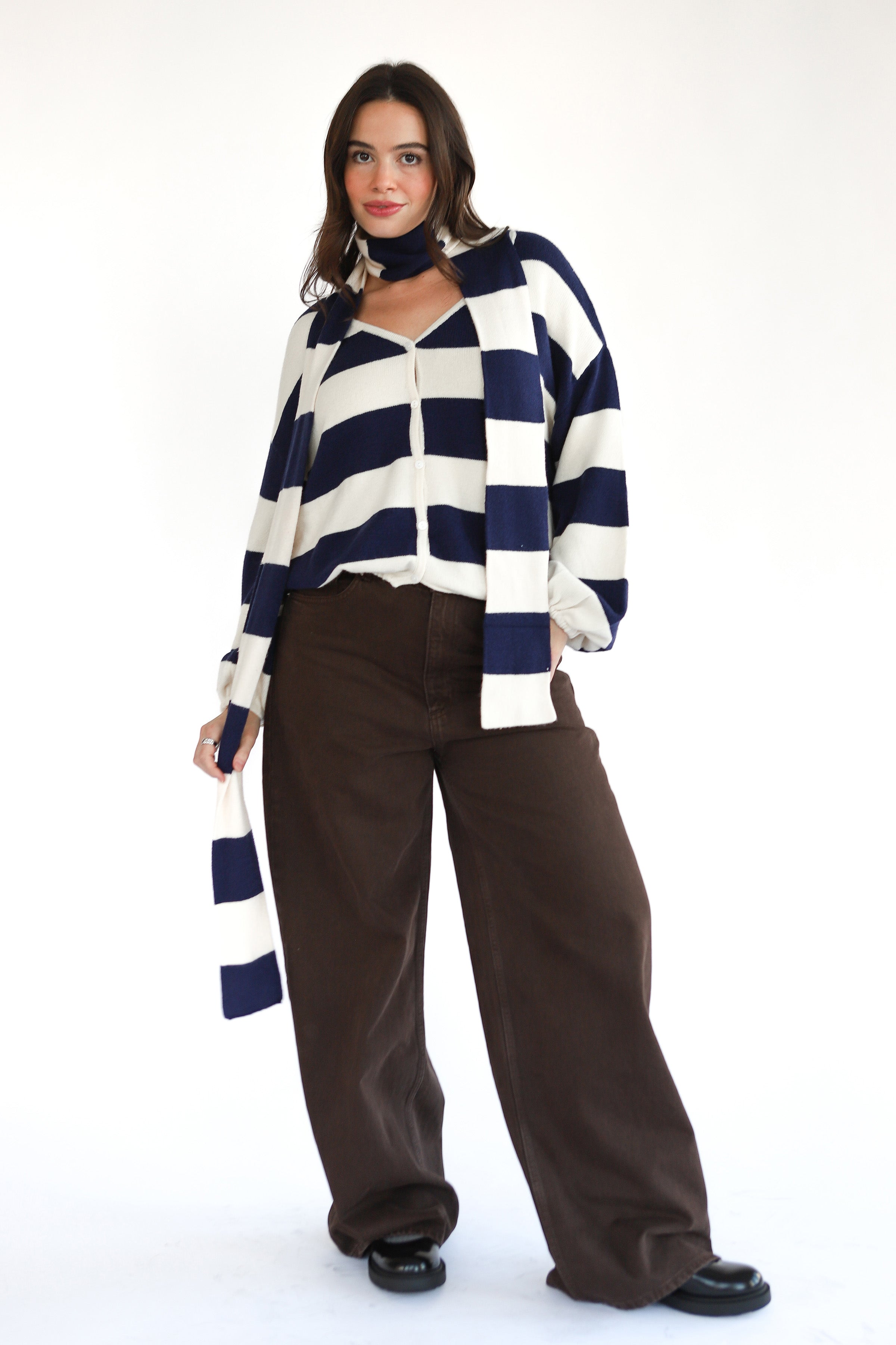 Gemma Cardigan w/ Scarf