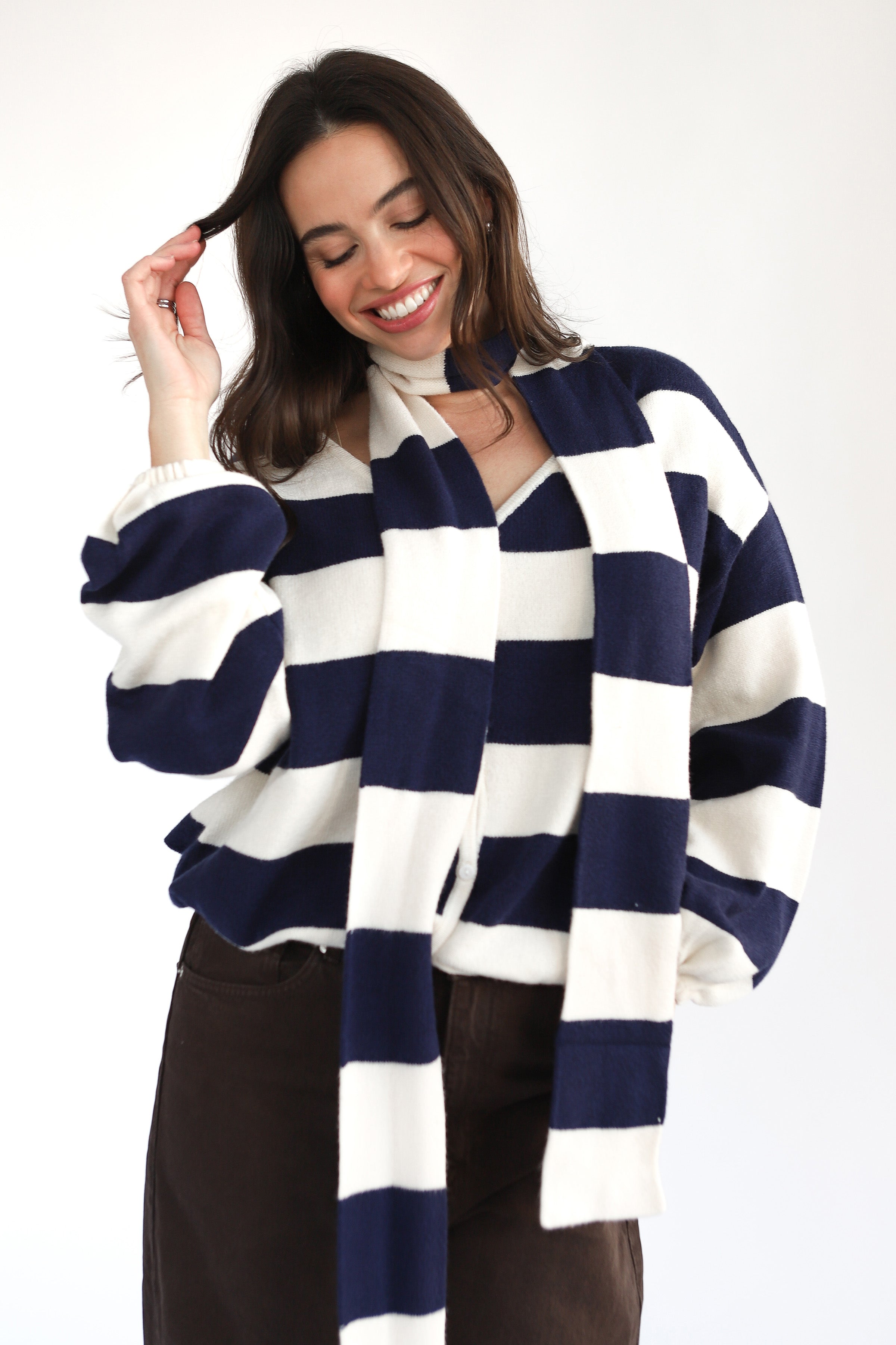 Gemma Cardigan w/ Scarf
