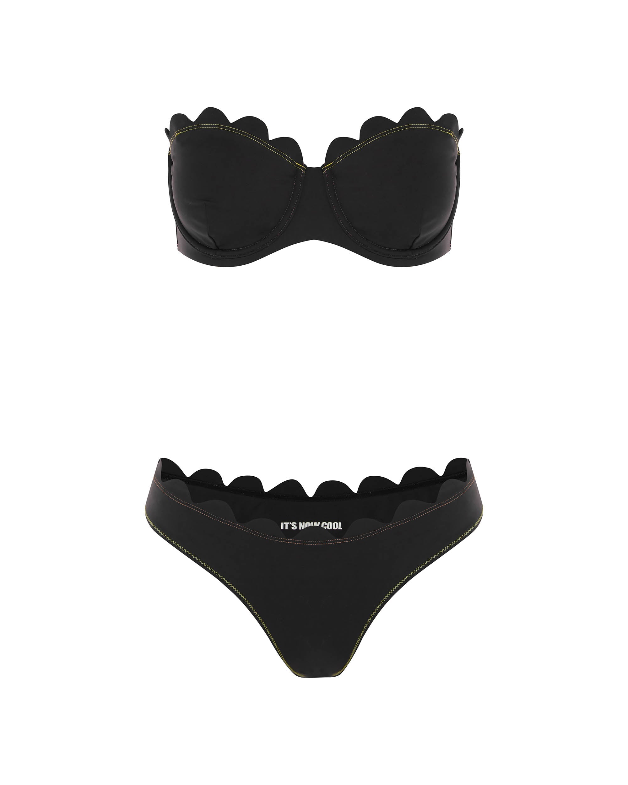 Studio image of the front of the Shell Pant - Conchas.