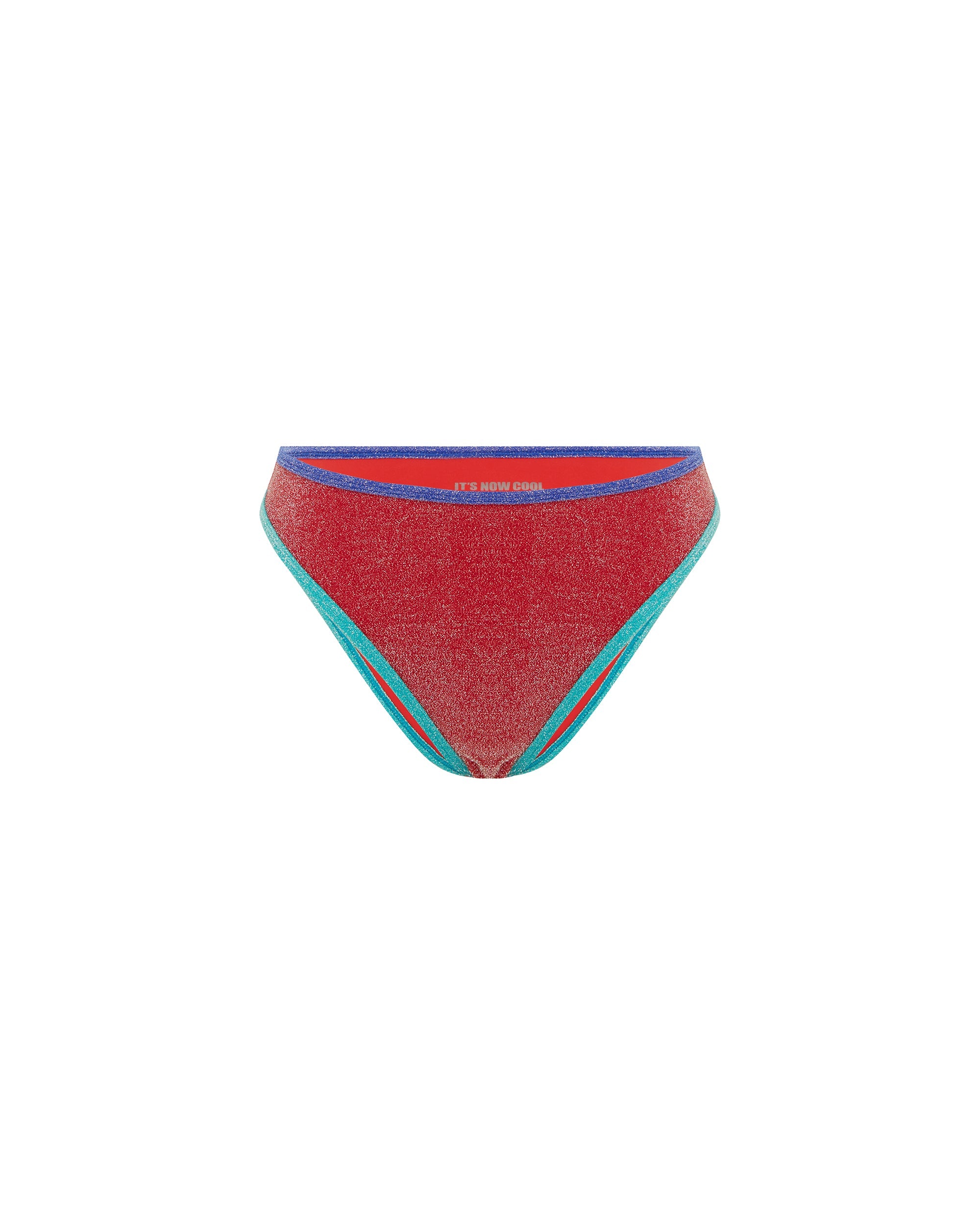 Front view of the High Curve Duo Pant - Cherries.