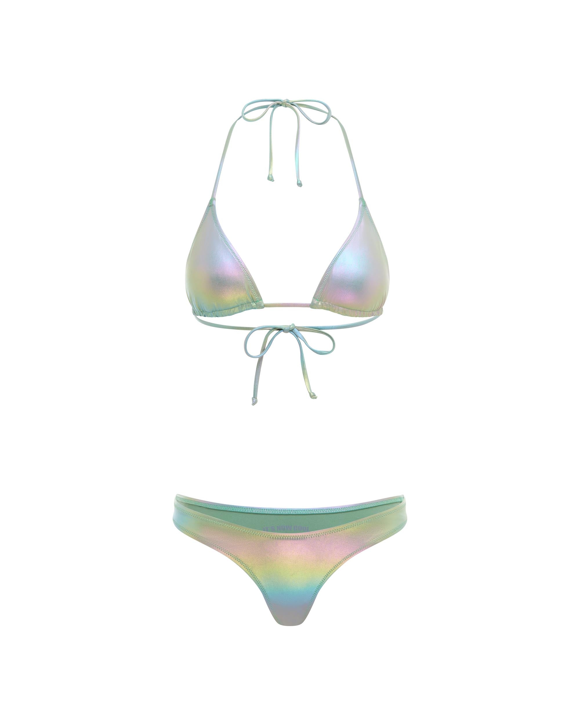 Studio image of the front of the Luxe 90s Pant - Virgo.