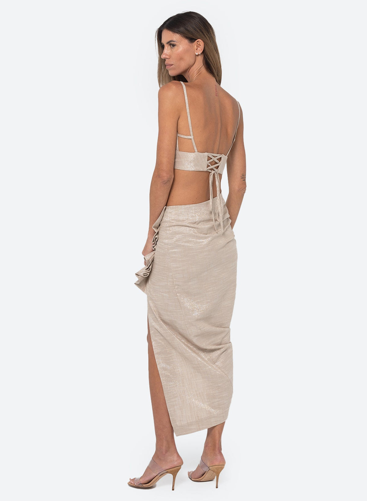 Issa Skirt (champagne)