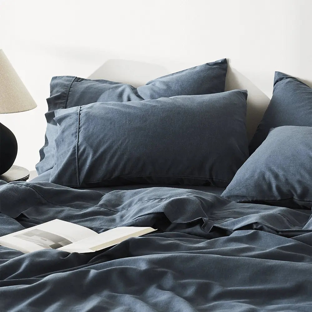 Linen+ Pillowcase / Ink