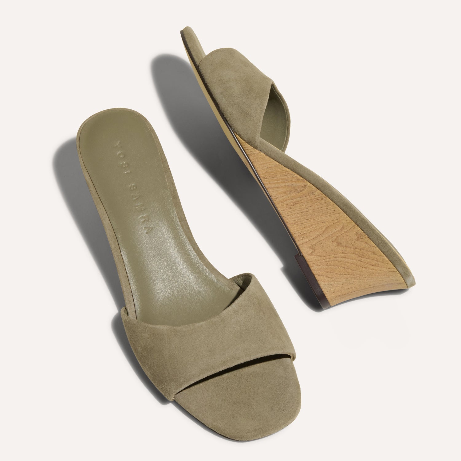 JADA IN TAUPE SUEDE - Yosi Samra  -