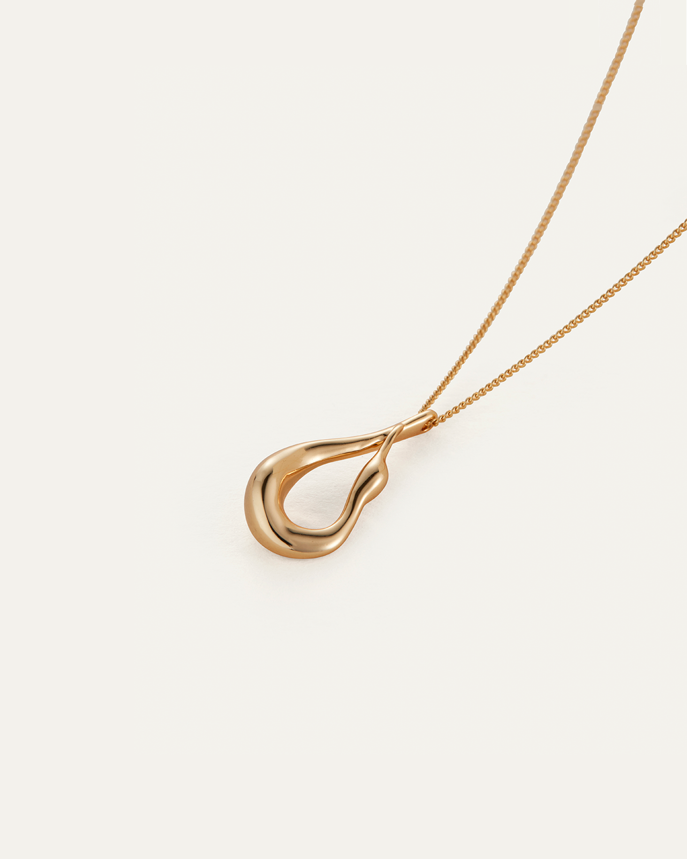 JENNY BIRD Mini Egret Pendant Necklace Gold Pendant Necklace For Women