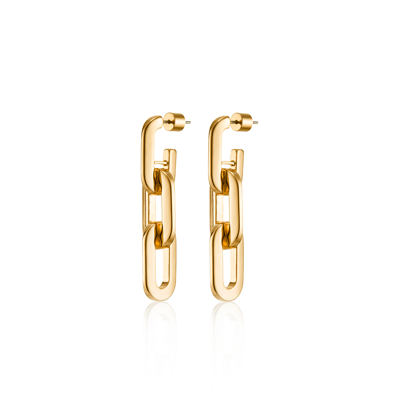 Toni Drop Earrings Gold
