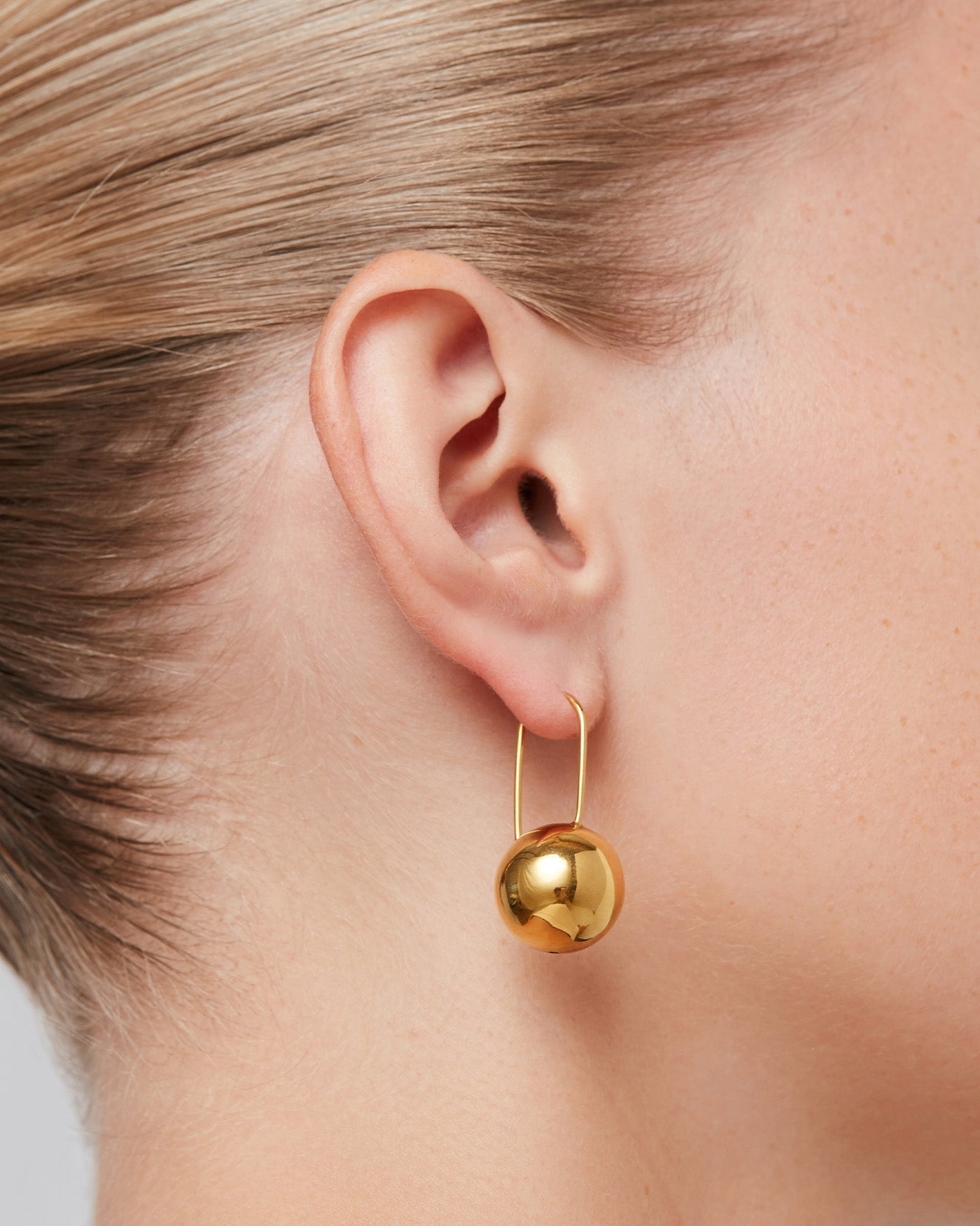 Celeste Mega Earrings Gold