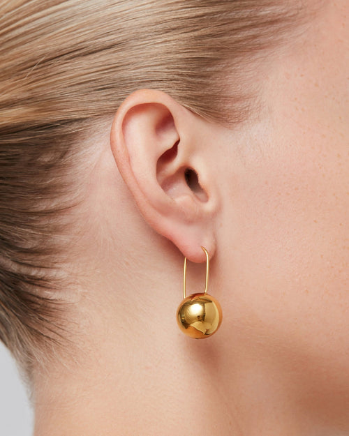 Celeste Mega Earrings Gold
