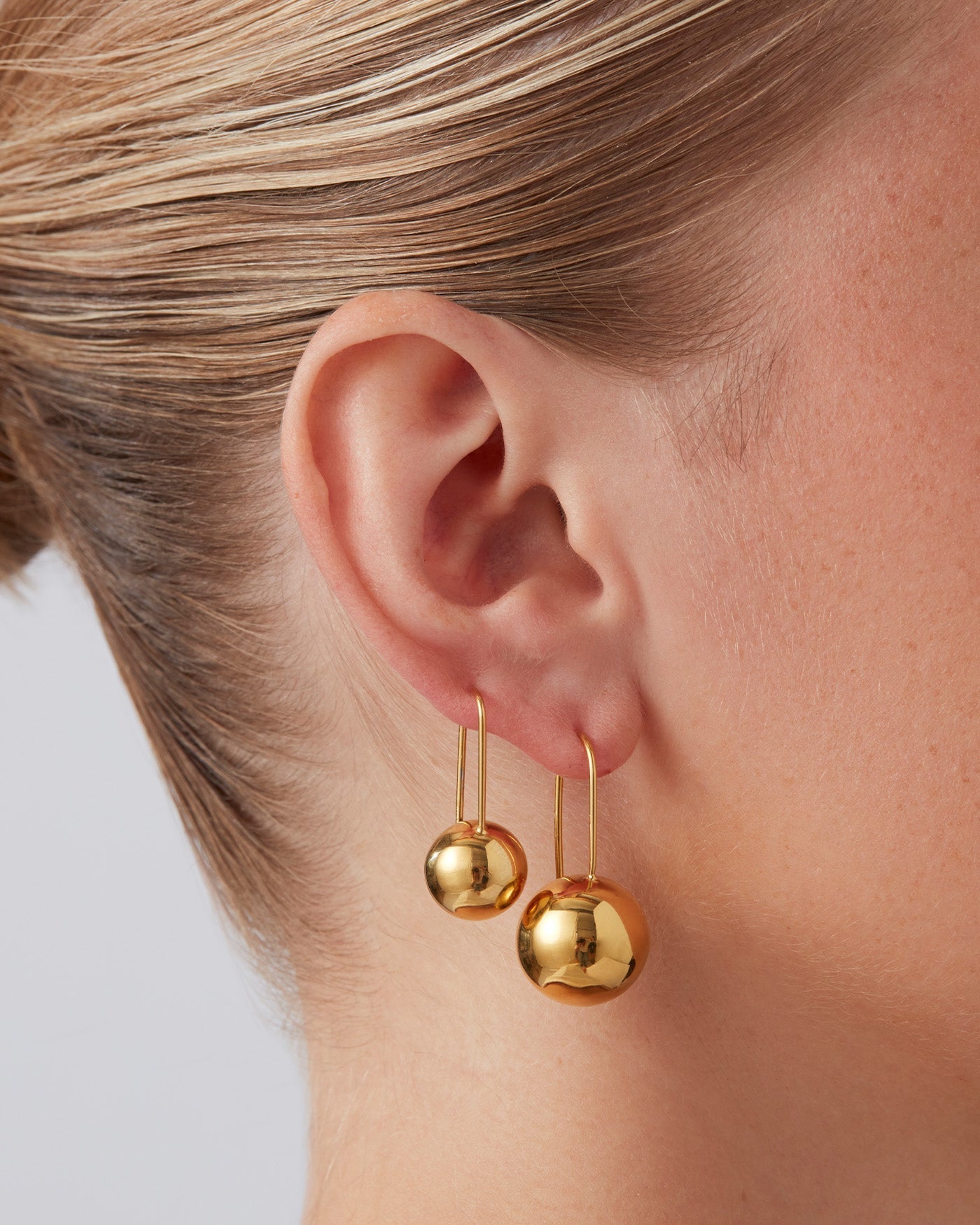Celeste Mega Earrings Gold