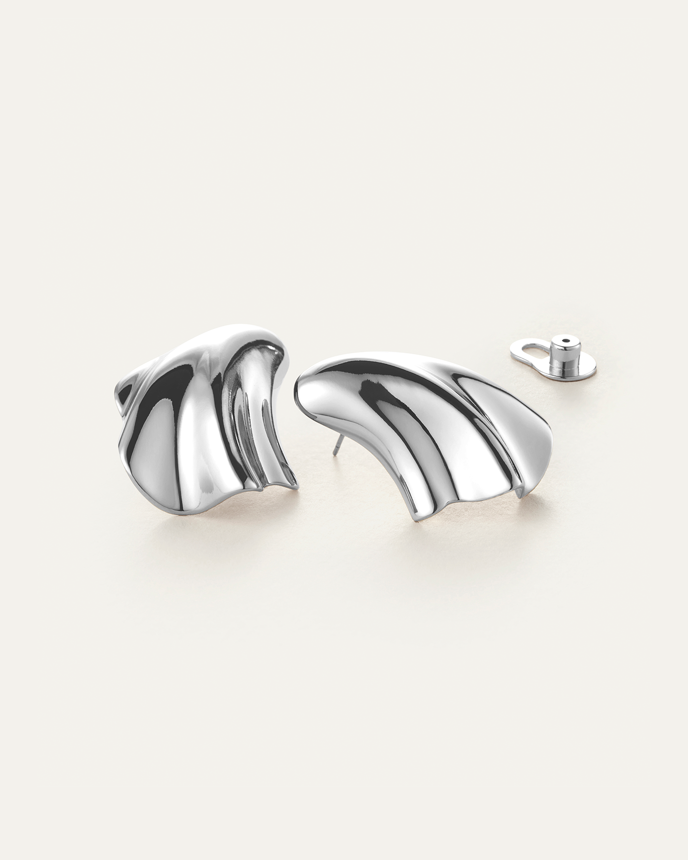 Lydia Earrings Silver