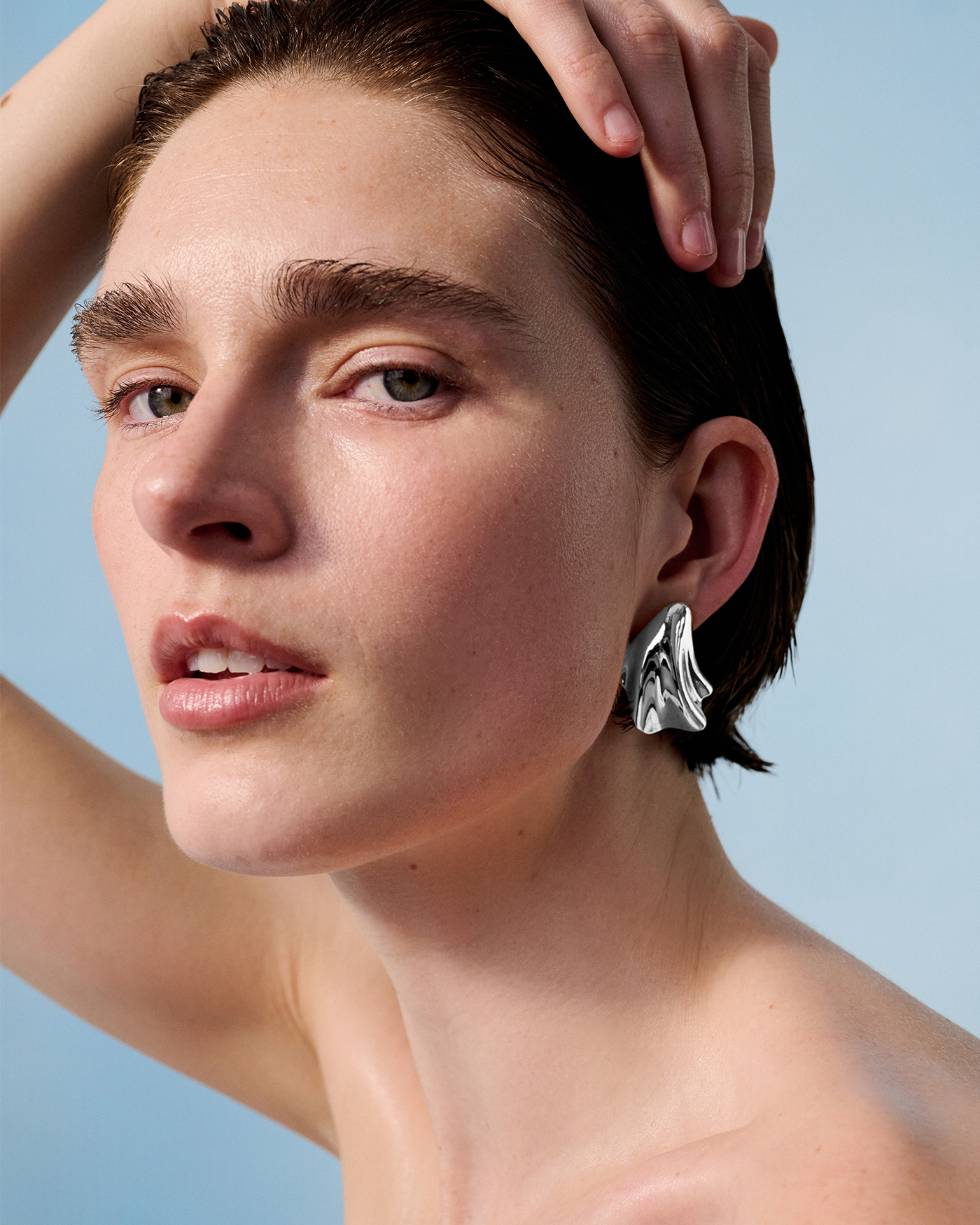 Lydia Earrings Silver