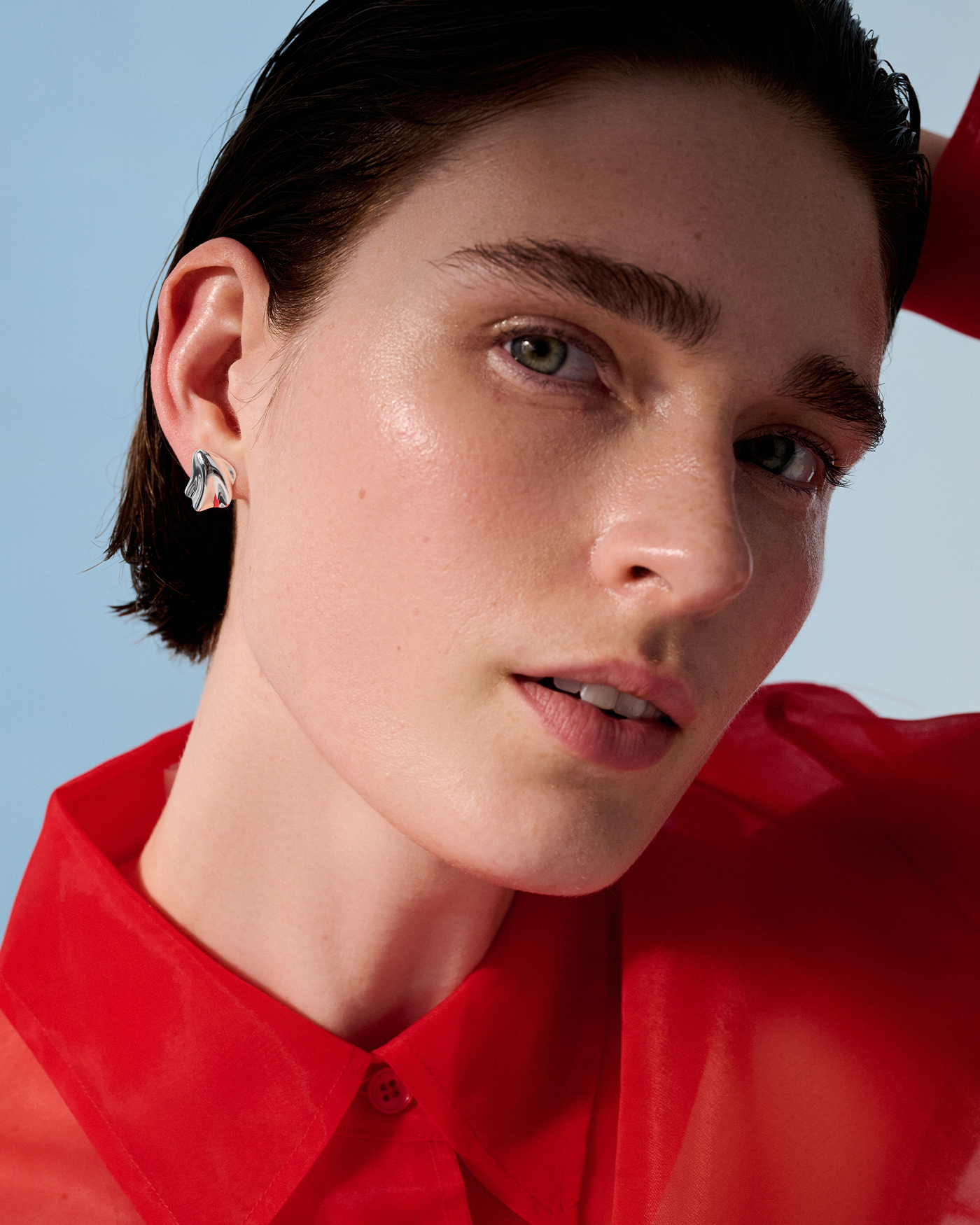 Zoë Earrings Silver