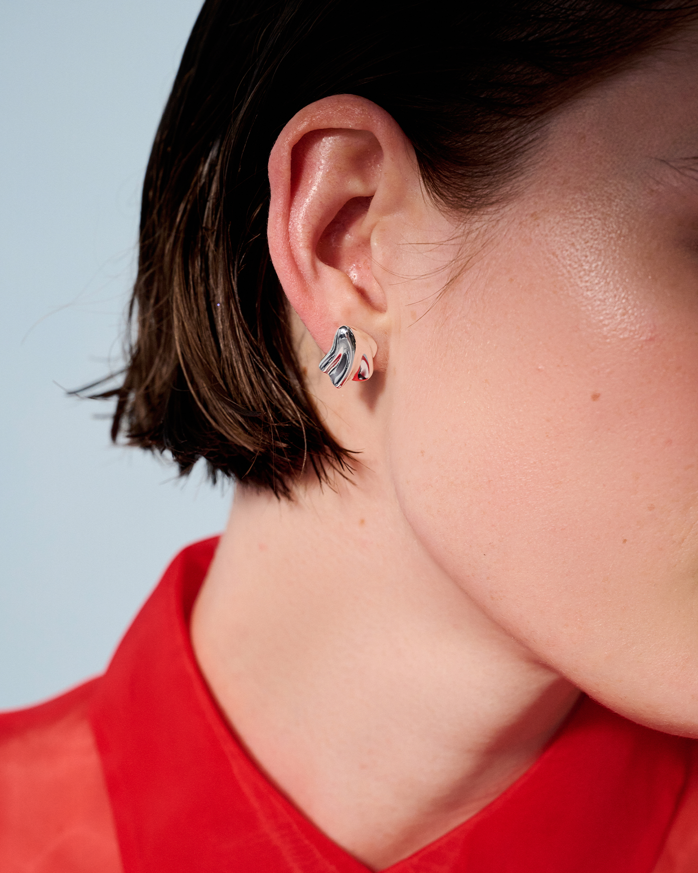 Zoë Earrings Silver