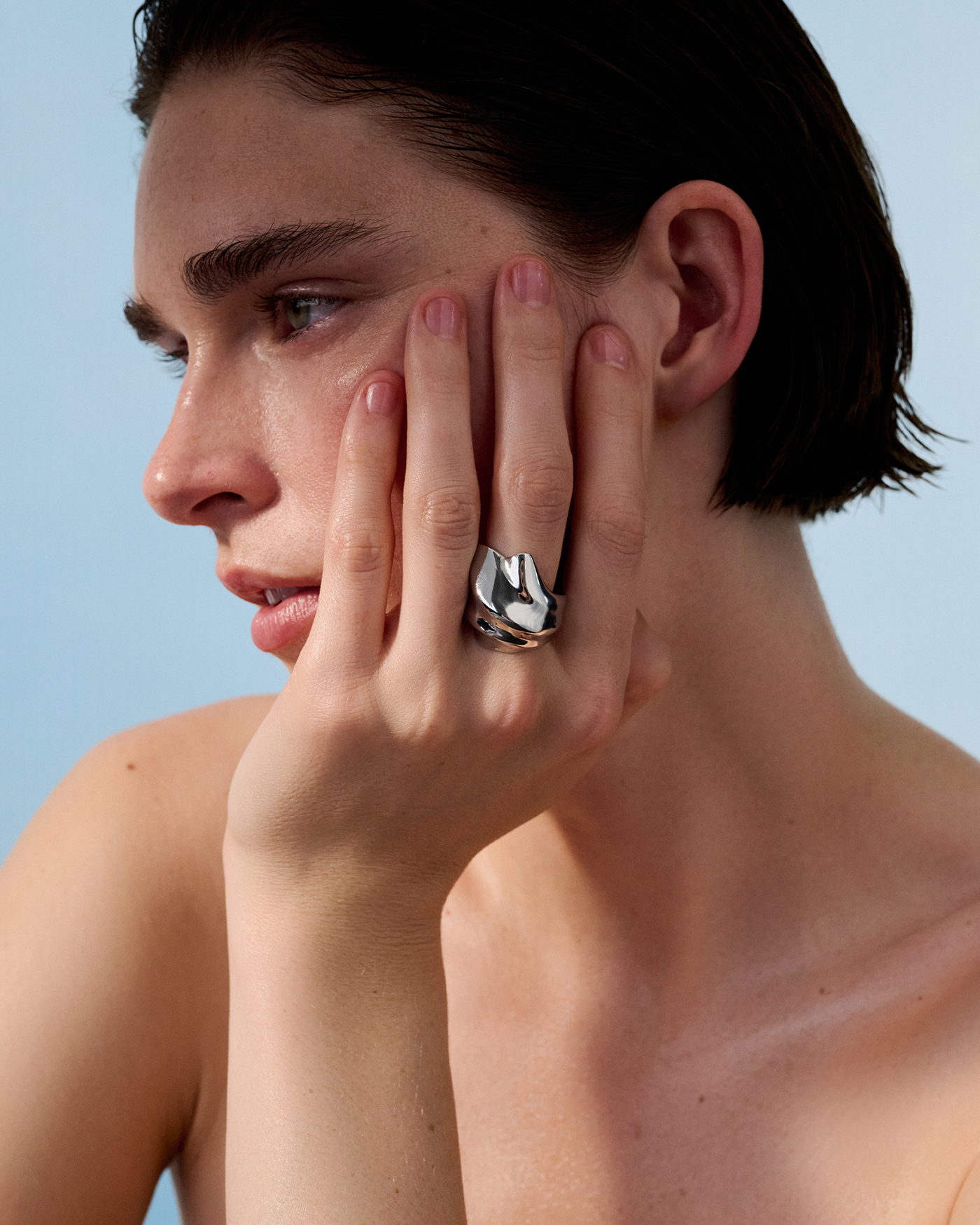 Lydia Ring Silver