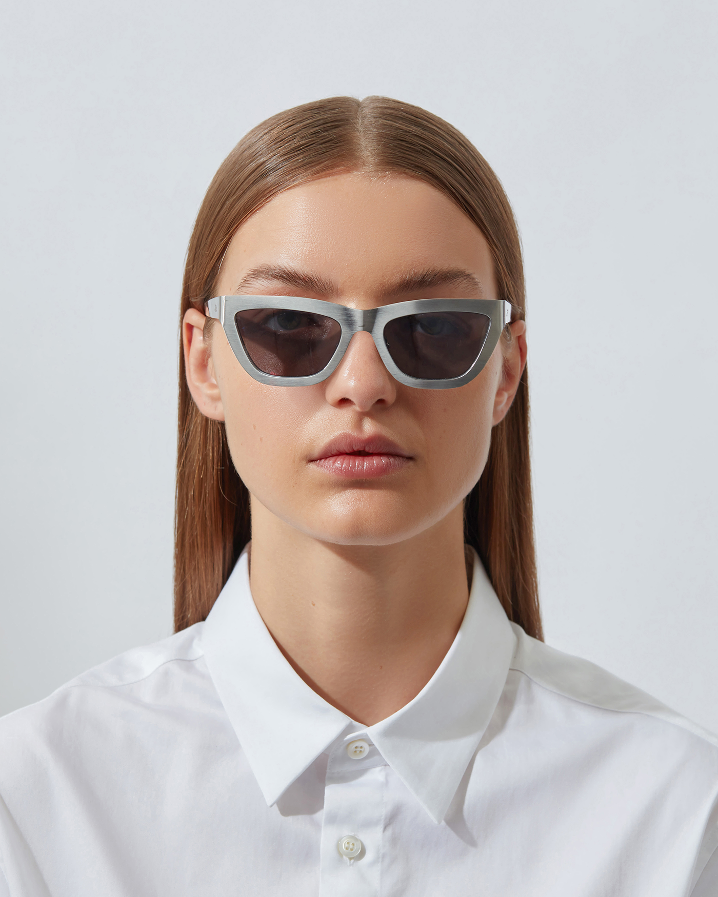 The Cateye Silver Mirror