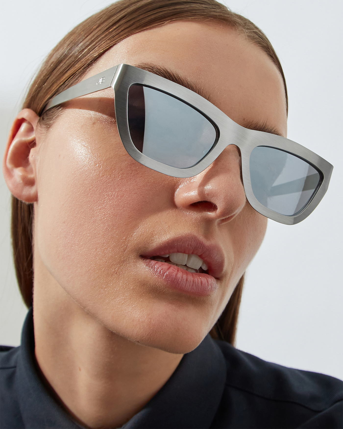 The Cateye Silver Mirror