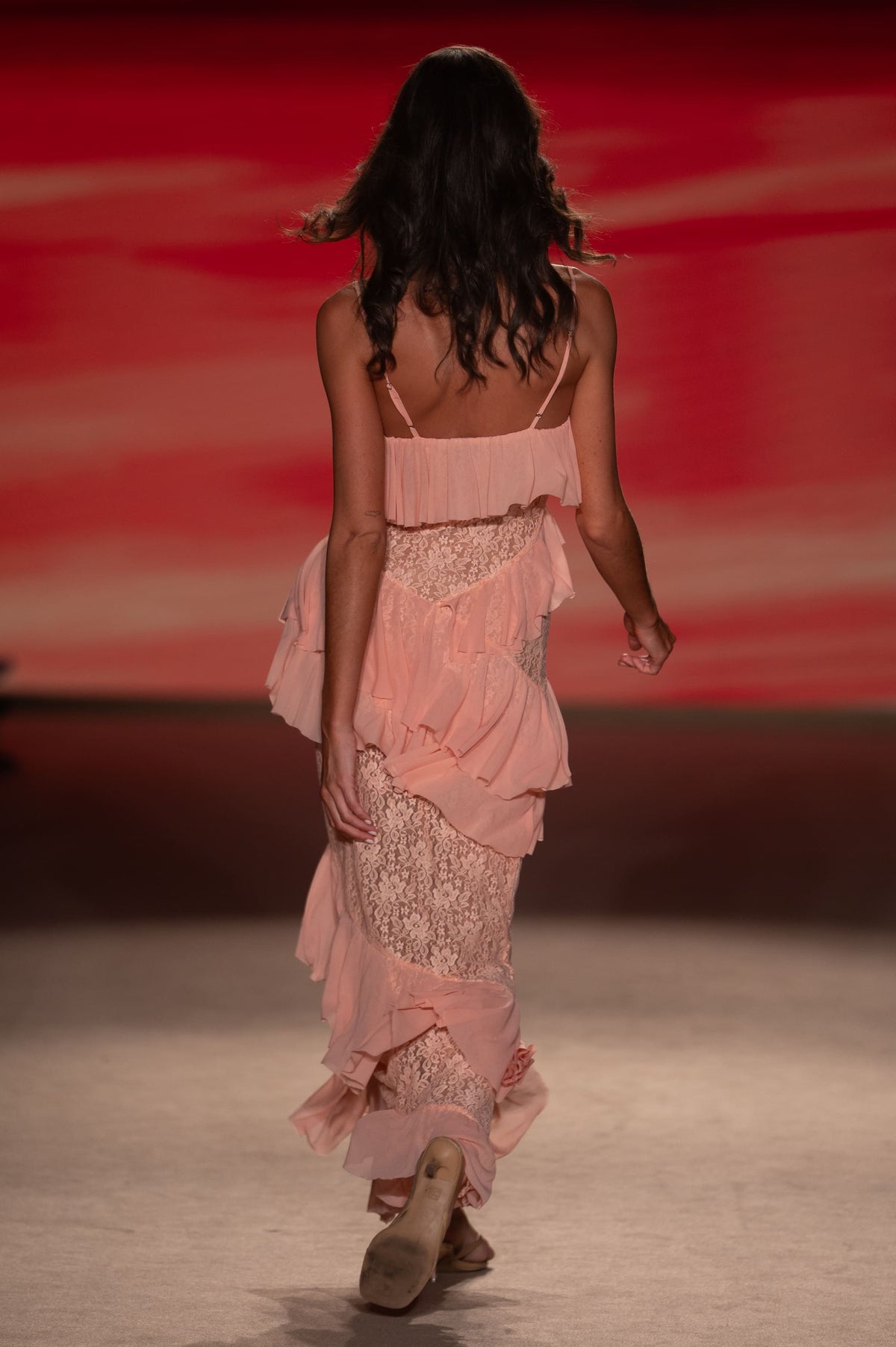 Cascade Dress | Pink