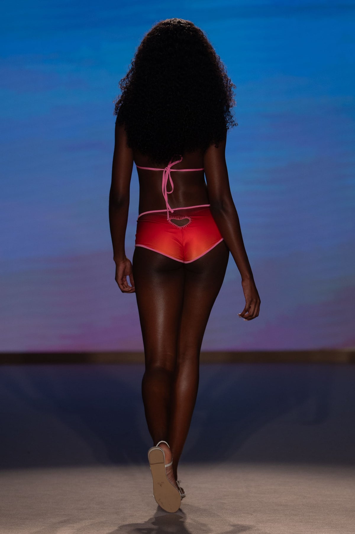 Sunset Halter Bikini Top