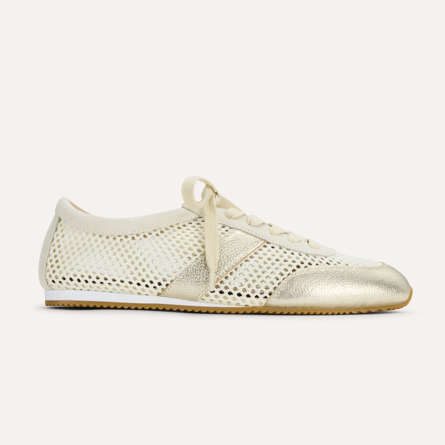 KIAH IN CREAM MESH/GOLD METALLIC - Yosi Samra  -