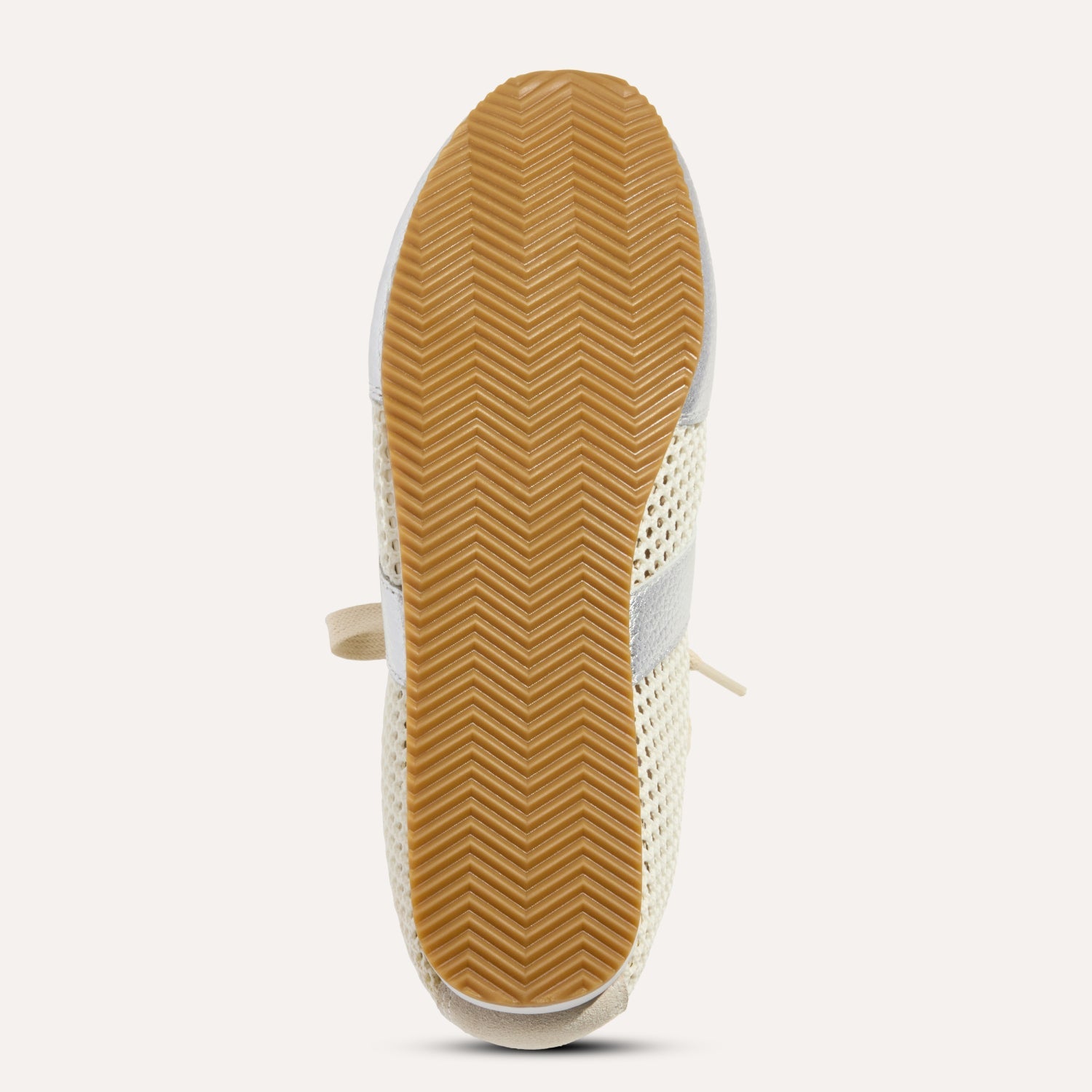 KIAH IN CREAM MESH/SILVER METALLIC - Yosi Samra  -