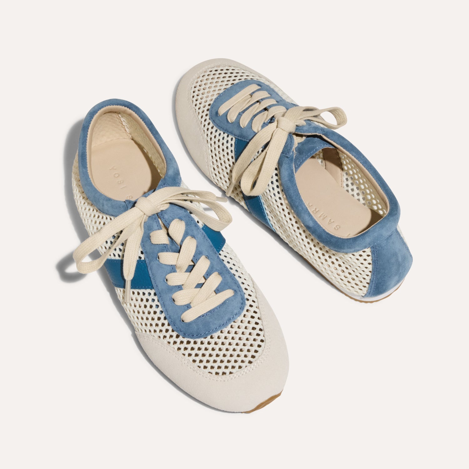 KIAH IN CREAM MESH/SKY BLUE - Yosi Samra  -