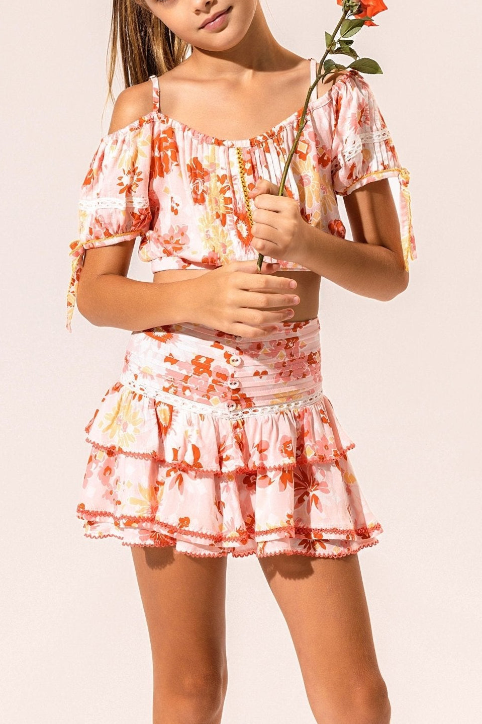 Kids Top Bonny - Pink 90'S - Poupette St Barth