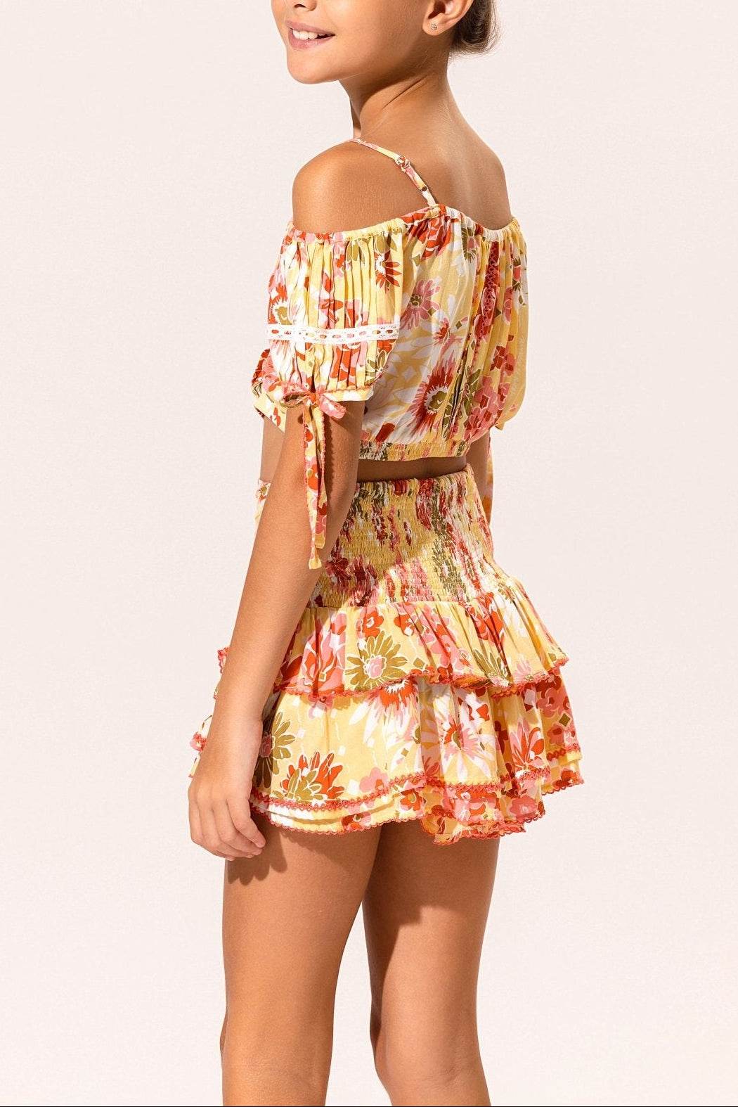 Kids Top Bonny - Yellow 90'S - Poupette St Barth
