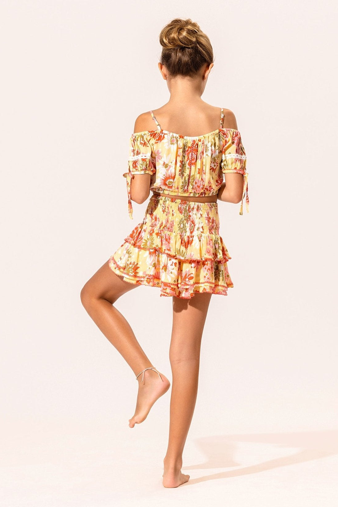 Kids Top Bonny - Yellow 90'S - Poupette St Barth