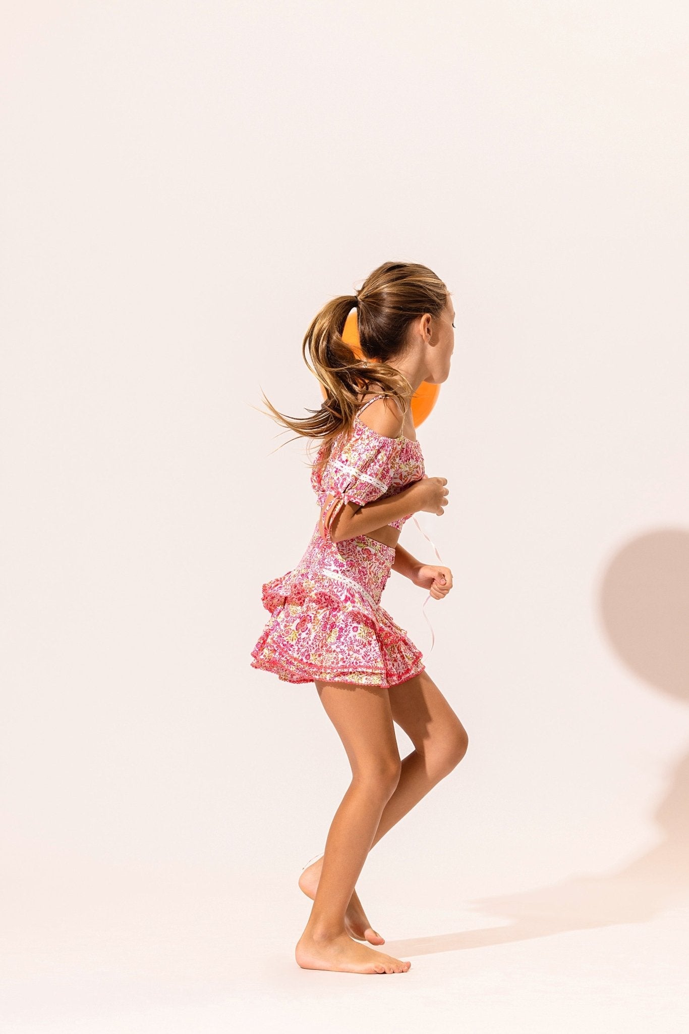 Kids Top Bonny - White Pink Nature - Poupette St Barth