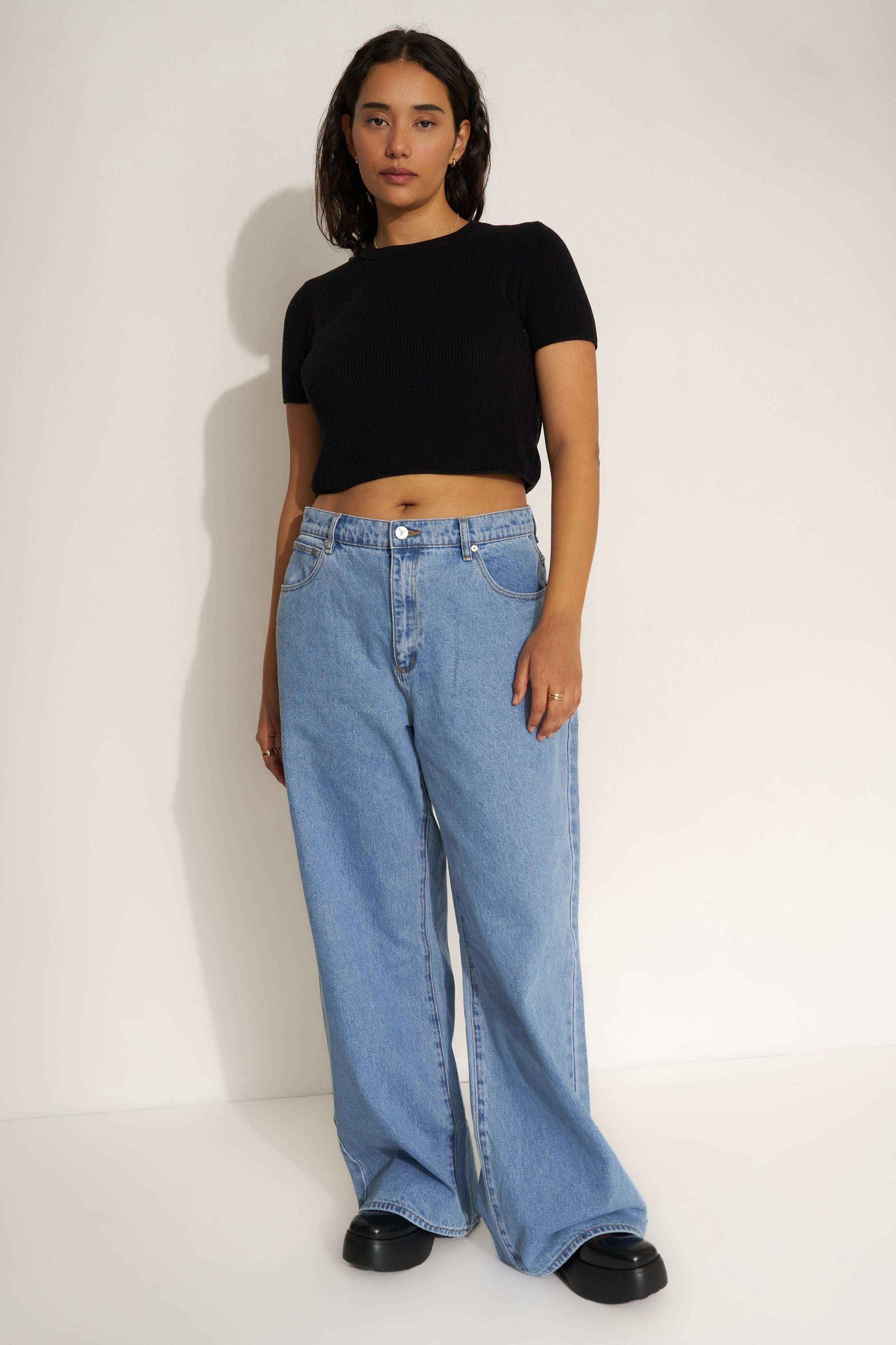The Knit Tee - Black