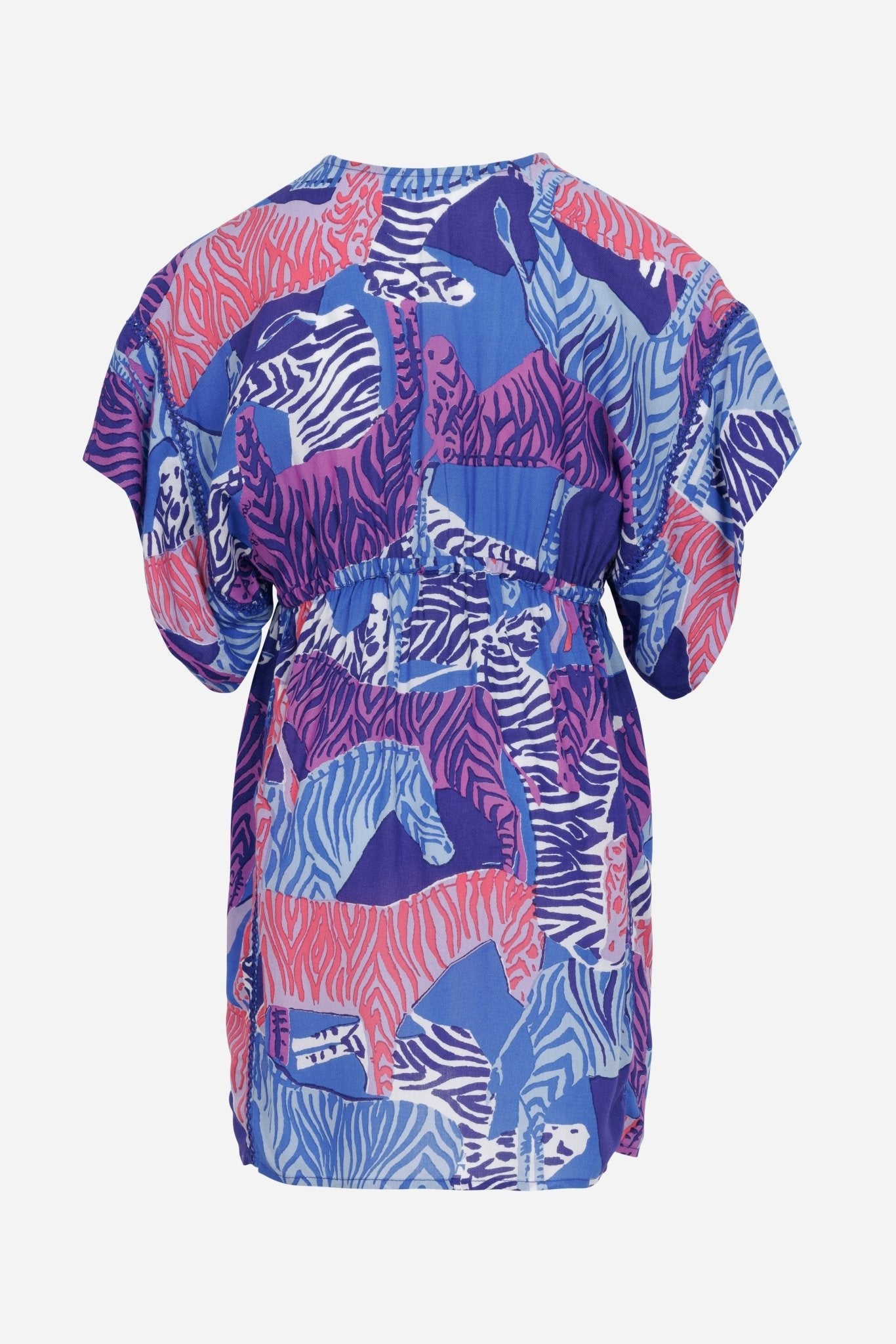 Kaftan Amaya for girls - Blue Ashanti - Poupette St Barth