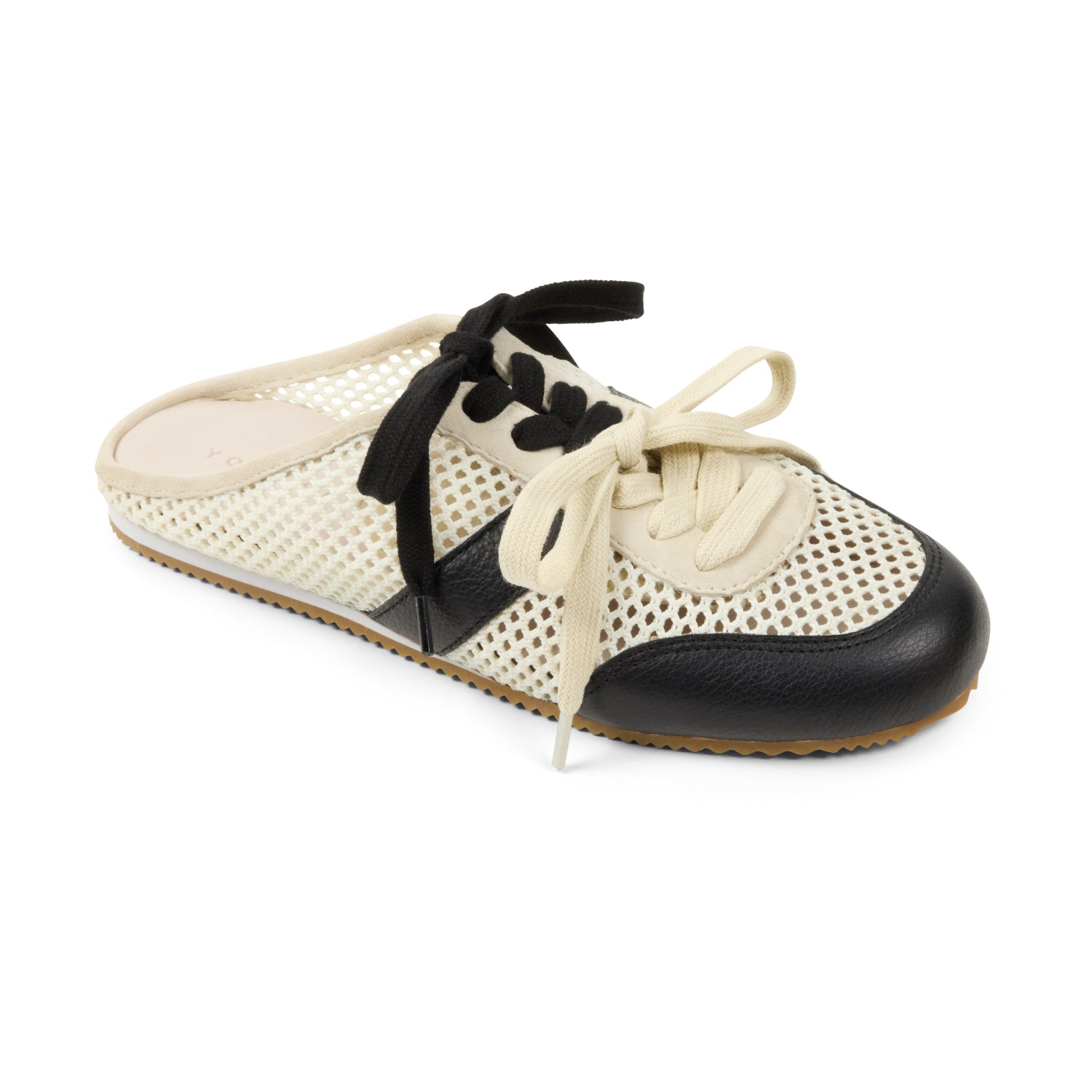 KENDI SNEAKER MULE IN BLACK - Yosi Samra  - Women's Flats