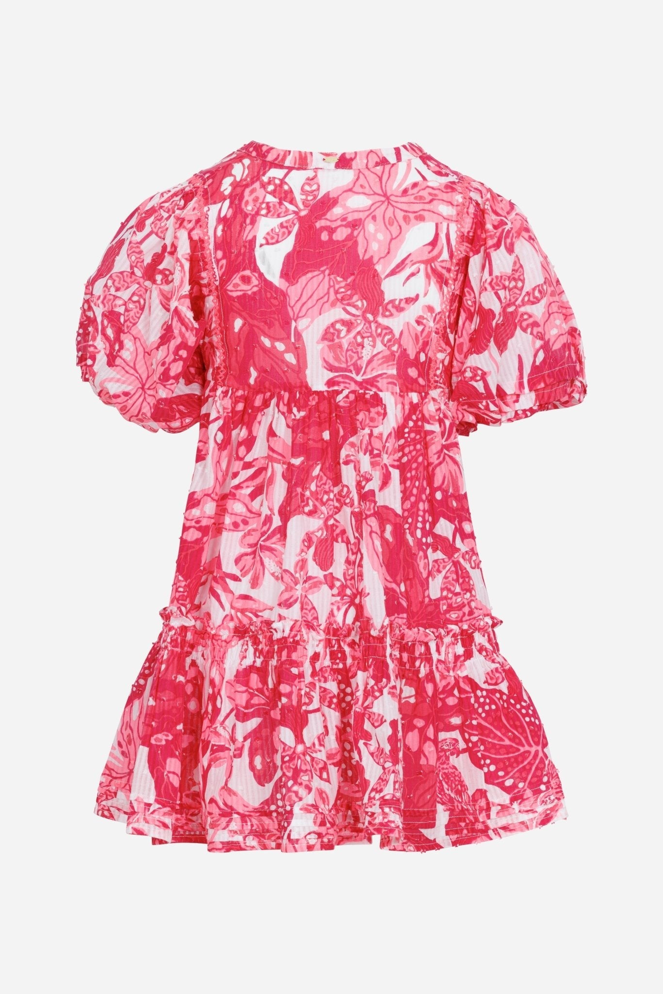 Kids Mini Dress Aria - Pink Jengel - Poupette St Barth