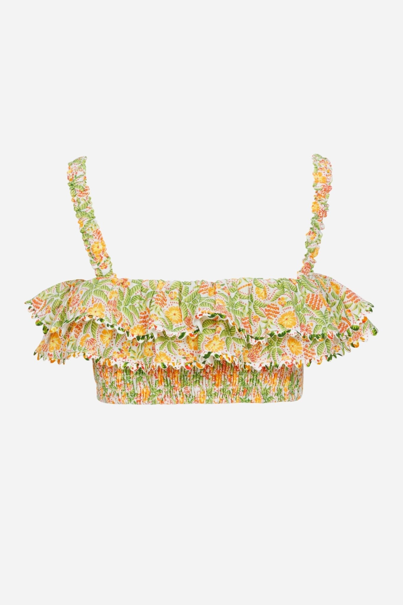 Kids Top Chiara - Yellow Honolulu - Poupette St Barth