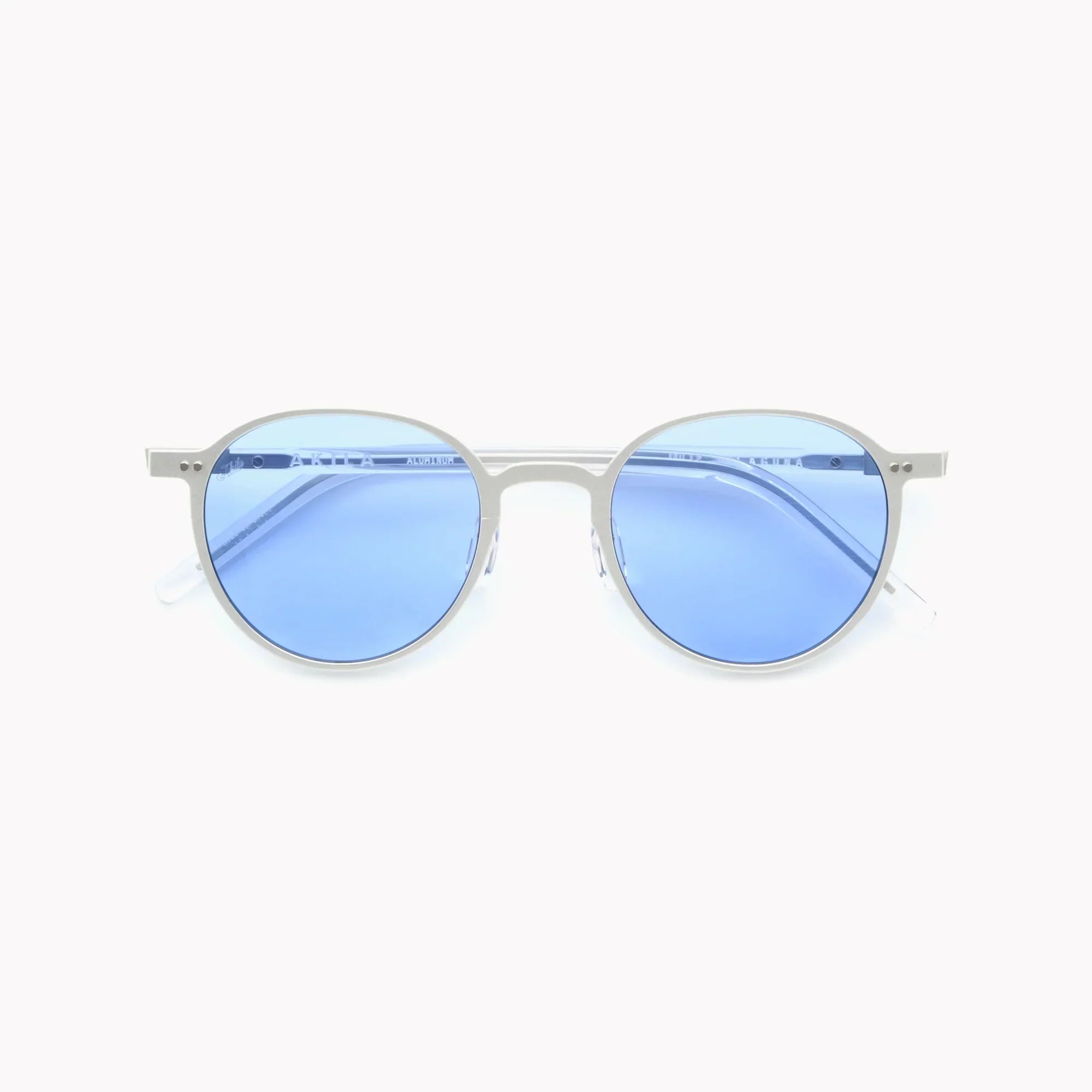Silver / Blue