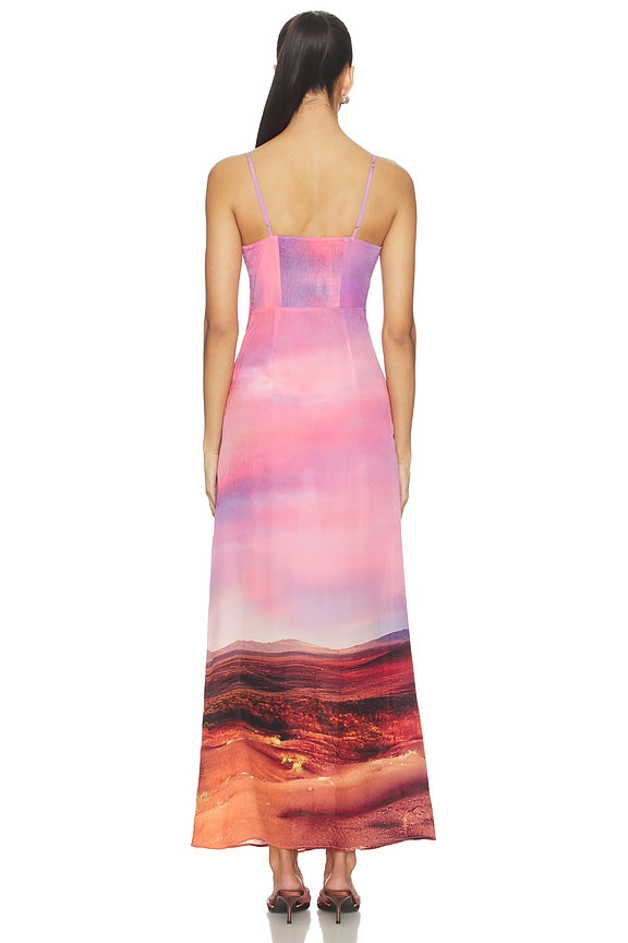 Revolve Timeless Palm Spring Dress With Head Scarf