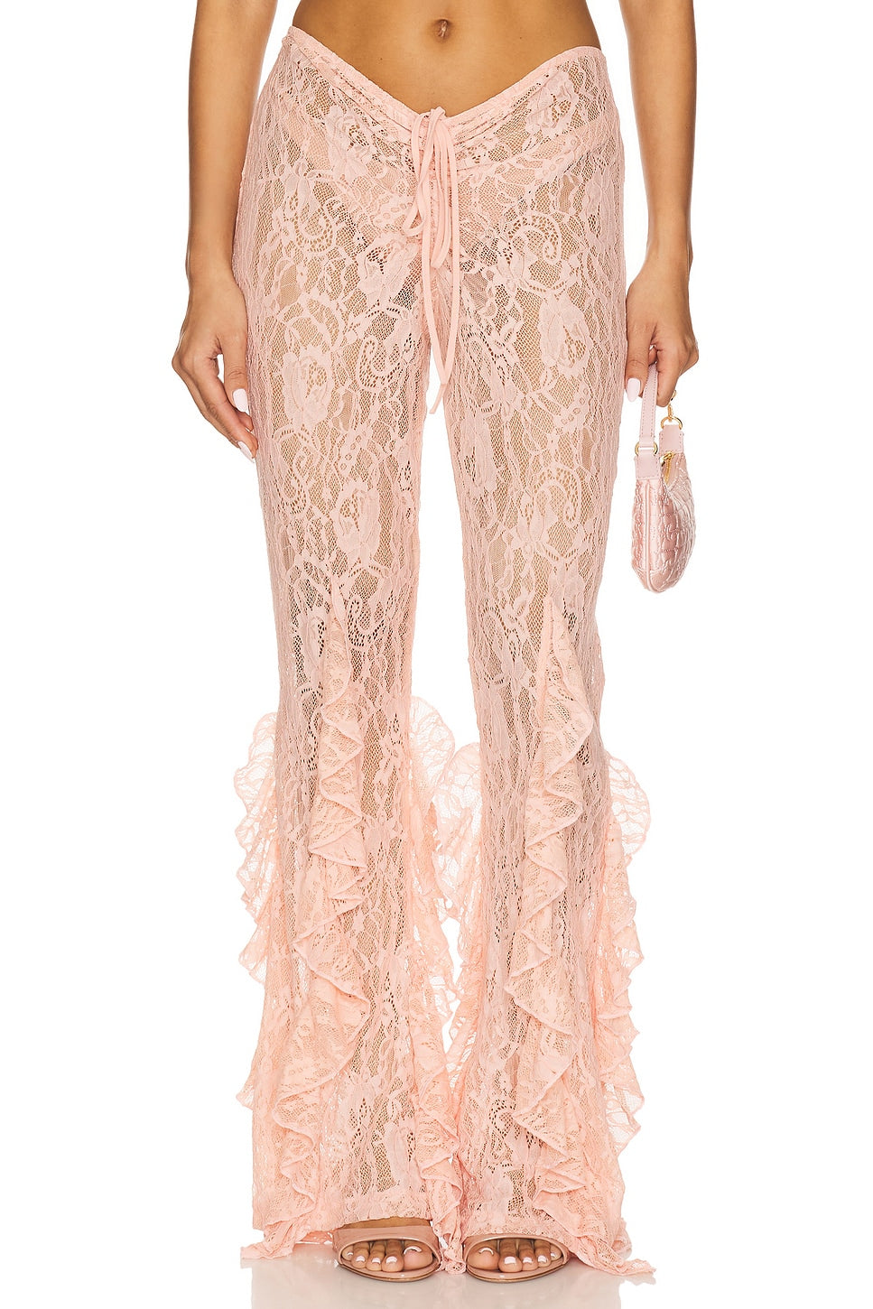 Ruffle Pants | Pink